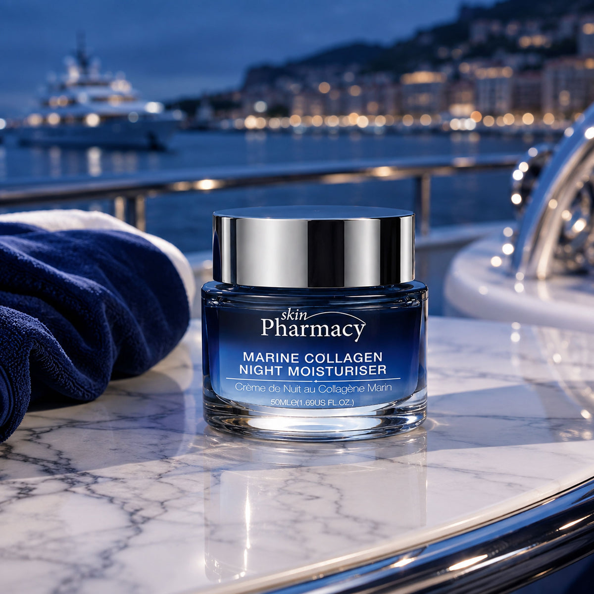 Crema idratante da notte al collagene marino 50ml