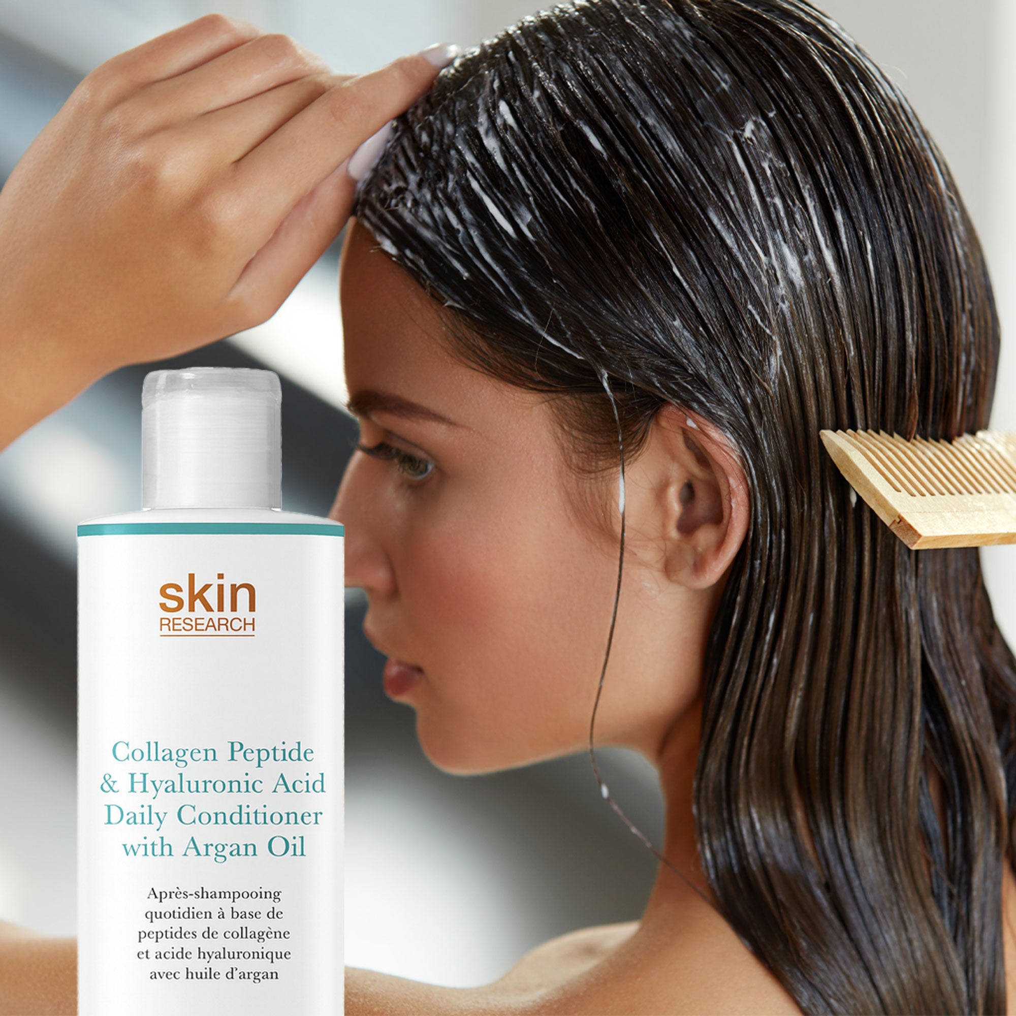 Collagen Peptide & Hyaluronic Acid Daily Conditioner with Argan Oil 250ml