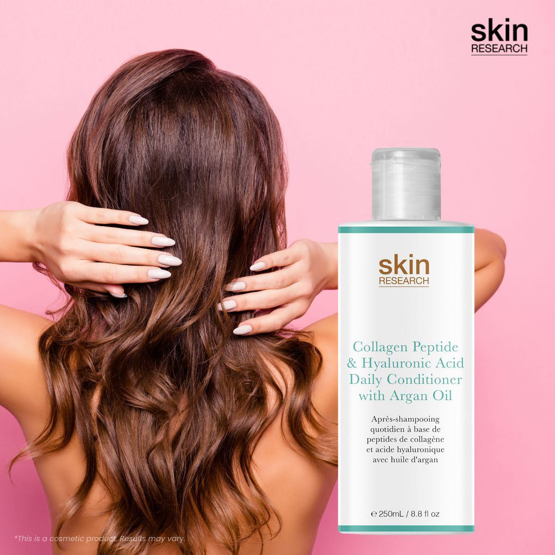 Collagen Peptide & Hyaluronic Acid Daily Conditioner with Argan Oil 250ml Twin Value Savings Pack