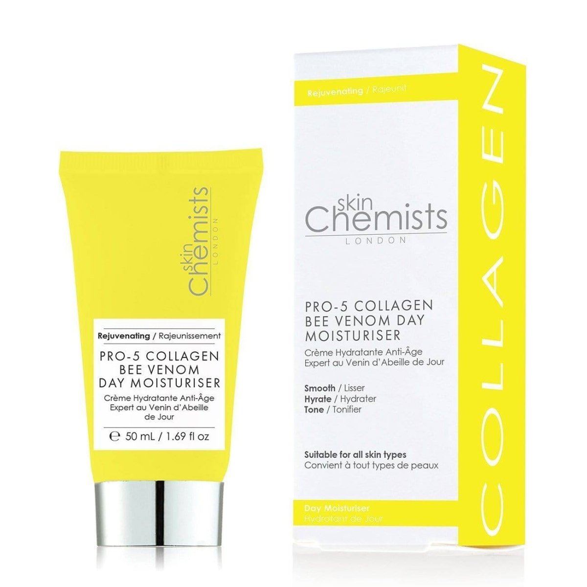 Pro-5 Collagen Bee Venom Day Moisturiser 50ml - skinChemists