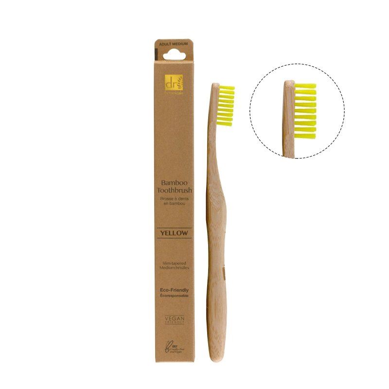 Kit de brosse à dents en bambou vibrant