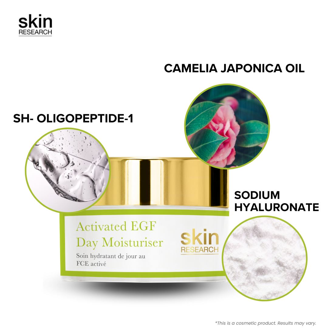 Anti-Aging-Feuchtigkeitspflege-Geschenkset mit aktiviertem EGF für Tag und Nacht