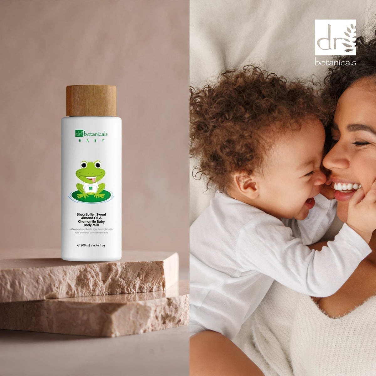 Sweet Almond Oil & Chamomile Baby Body Milk 200ml - skinChemists