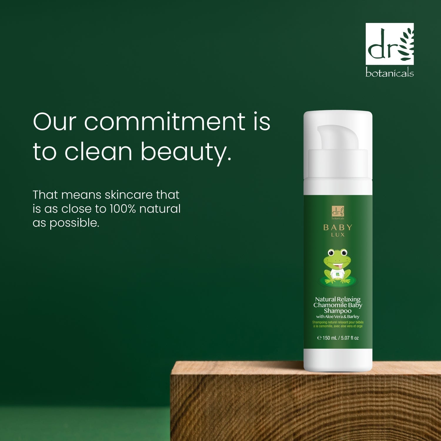 Baby Lux Natural Relaxing Chamomile Baby Shampoo 150ml