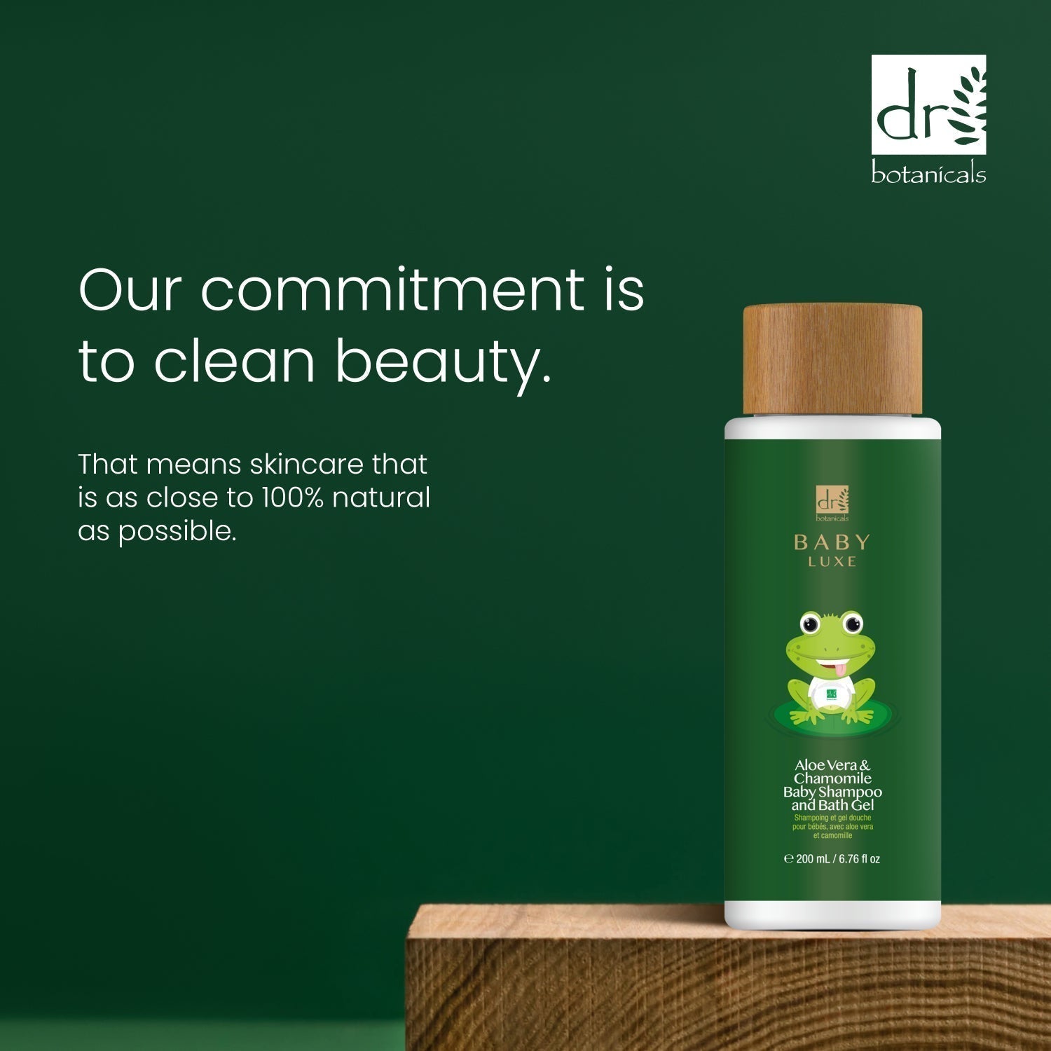 Baby Lux Aloe Vera & Chamomile Baby Shampoo & Bath Gel 200ml Twin Value Savings Pack