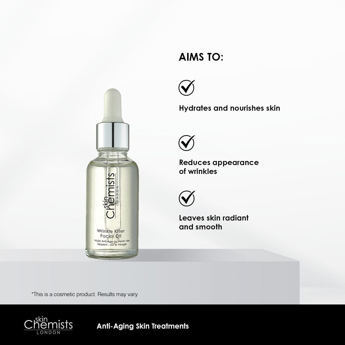 Wrinkle Killer Facial Oil 30ml Twin Value Savings Pack