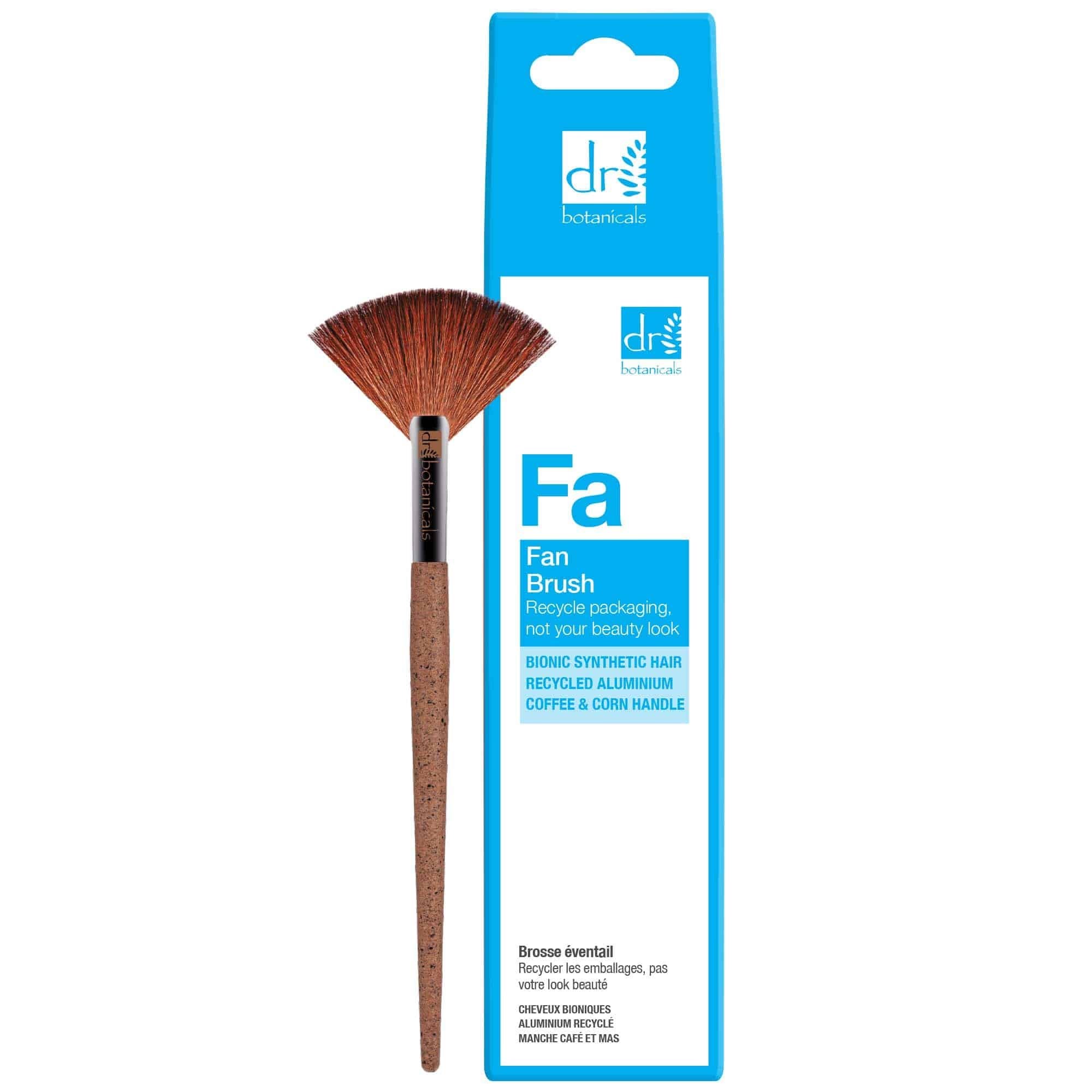 Lot de 2 brosses éventail marc de café, économiques