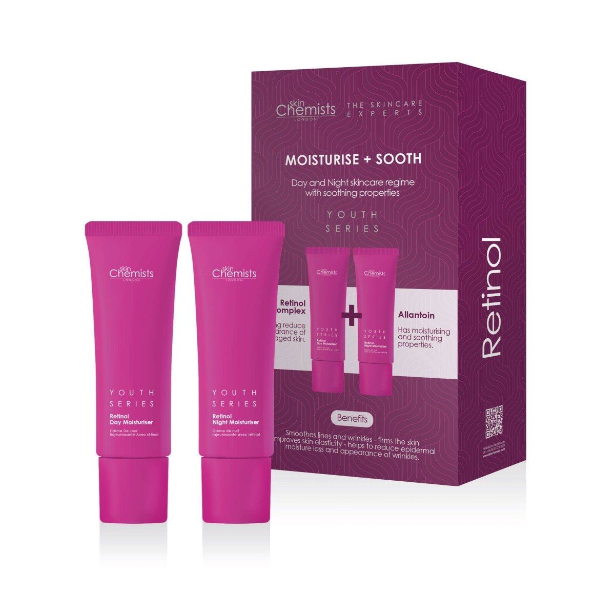 Youth Series Retinol Day Cream + Retinol Night Cream 100ml
