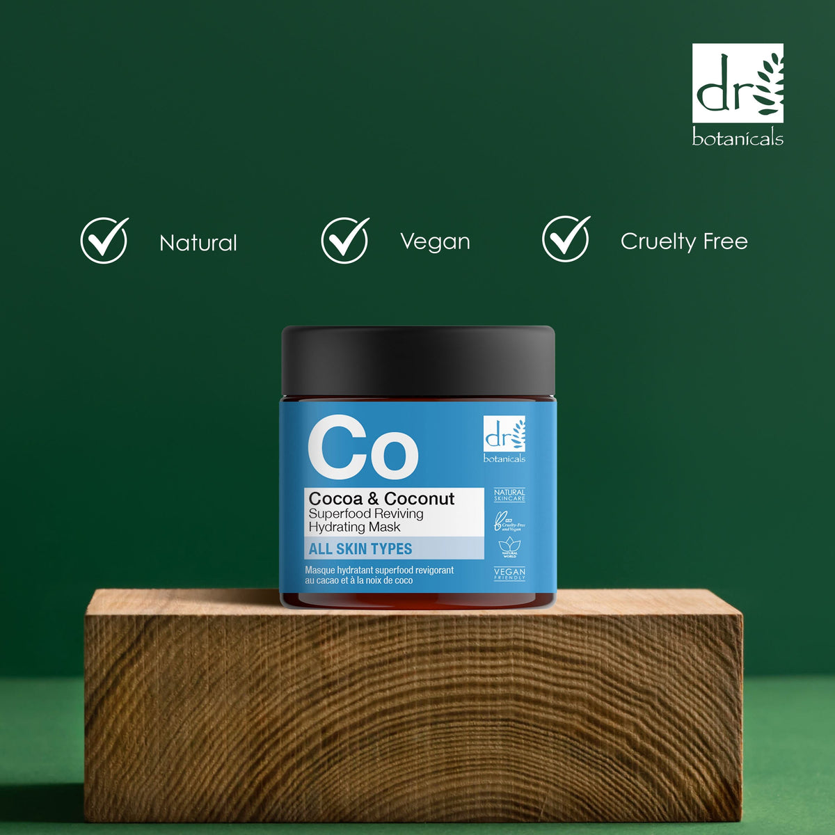 Cocoa & Coconut Superfood Reviving Hydrating Mask 60ml - skinChemists