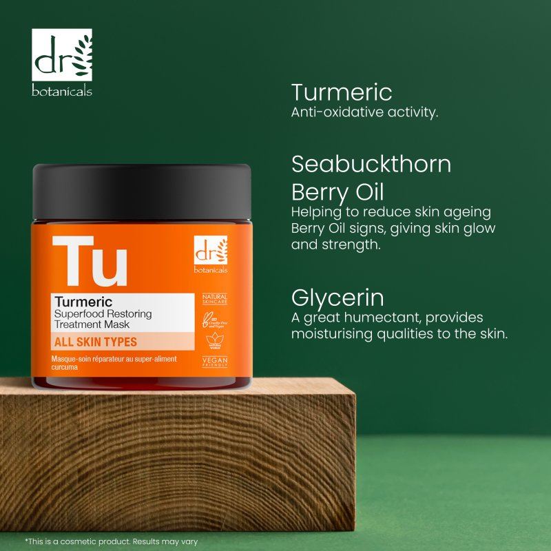 Kurkuma-Superfood-Regenerationsmaske 60 ml