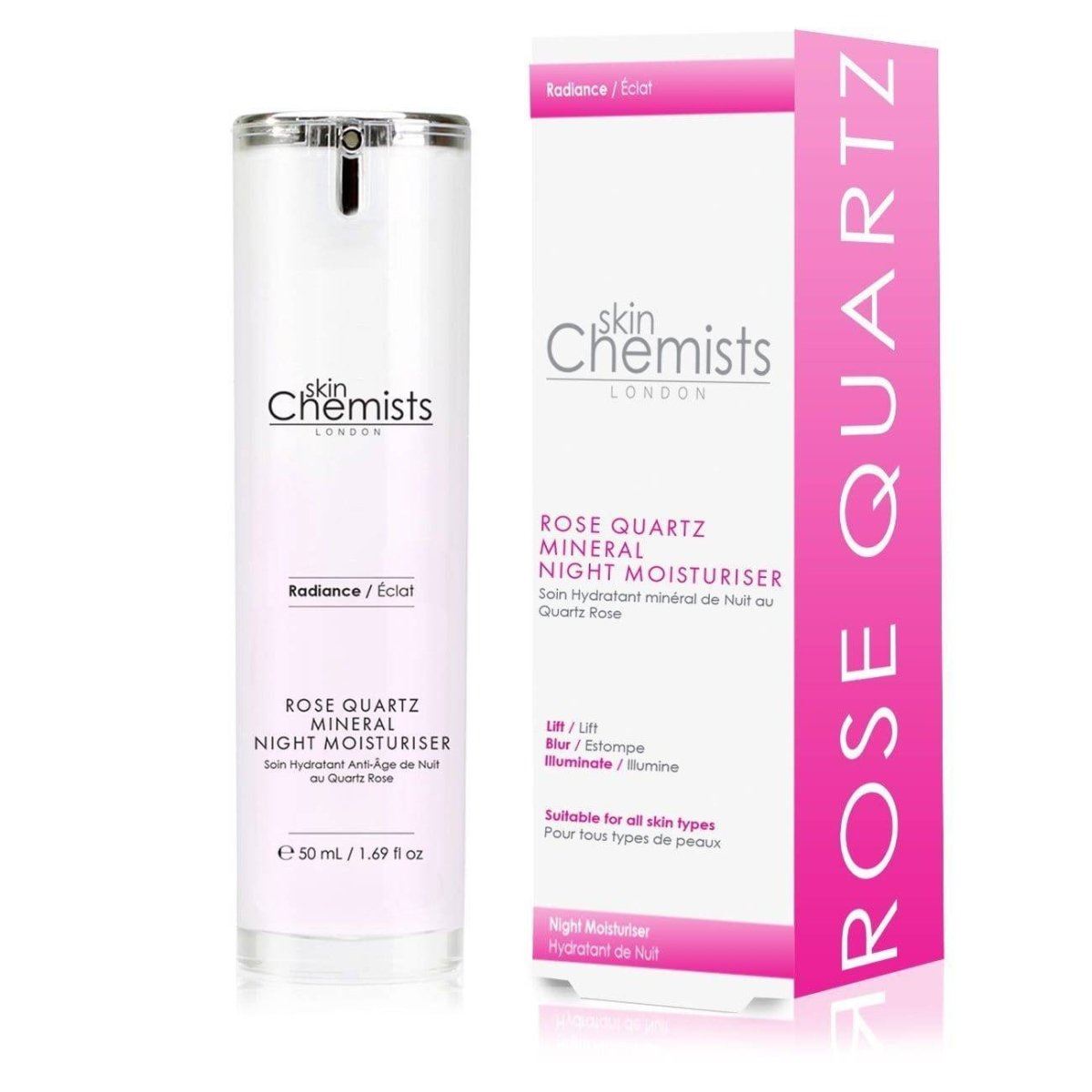 Crème de nuit minérale au quartz rose 50 ml