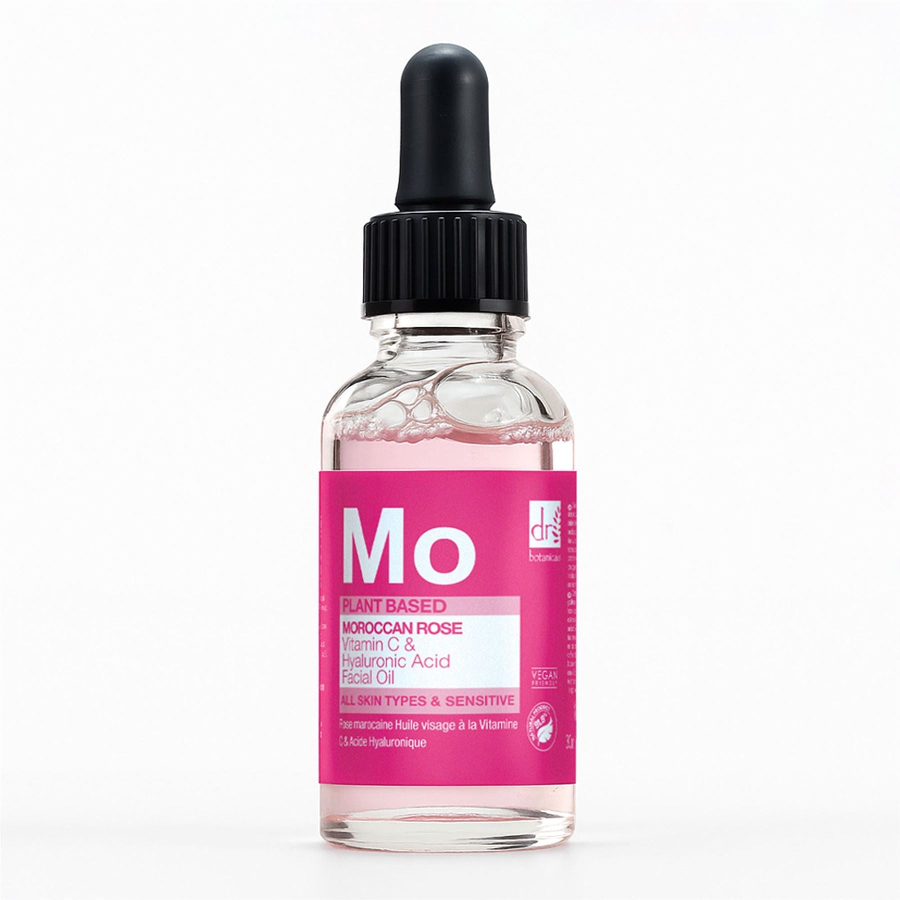 Moroccan Rose Facial Oil with Hyaluronic Acid & Vitamin C 30ml