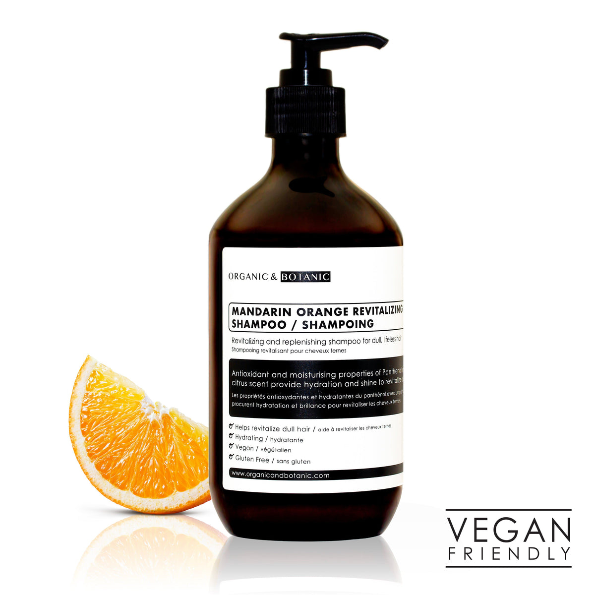 Mandarin Orange Revitalising Shampoo 500ml - skinChemists