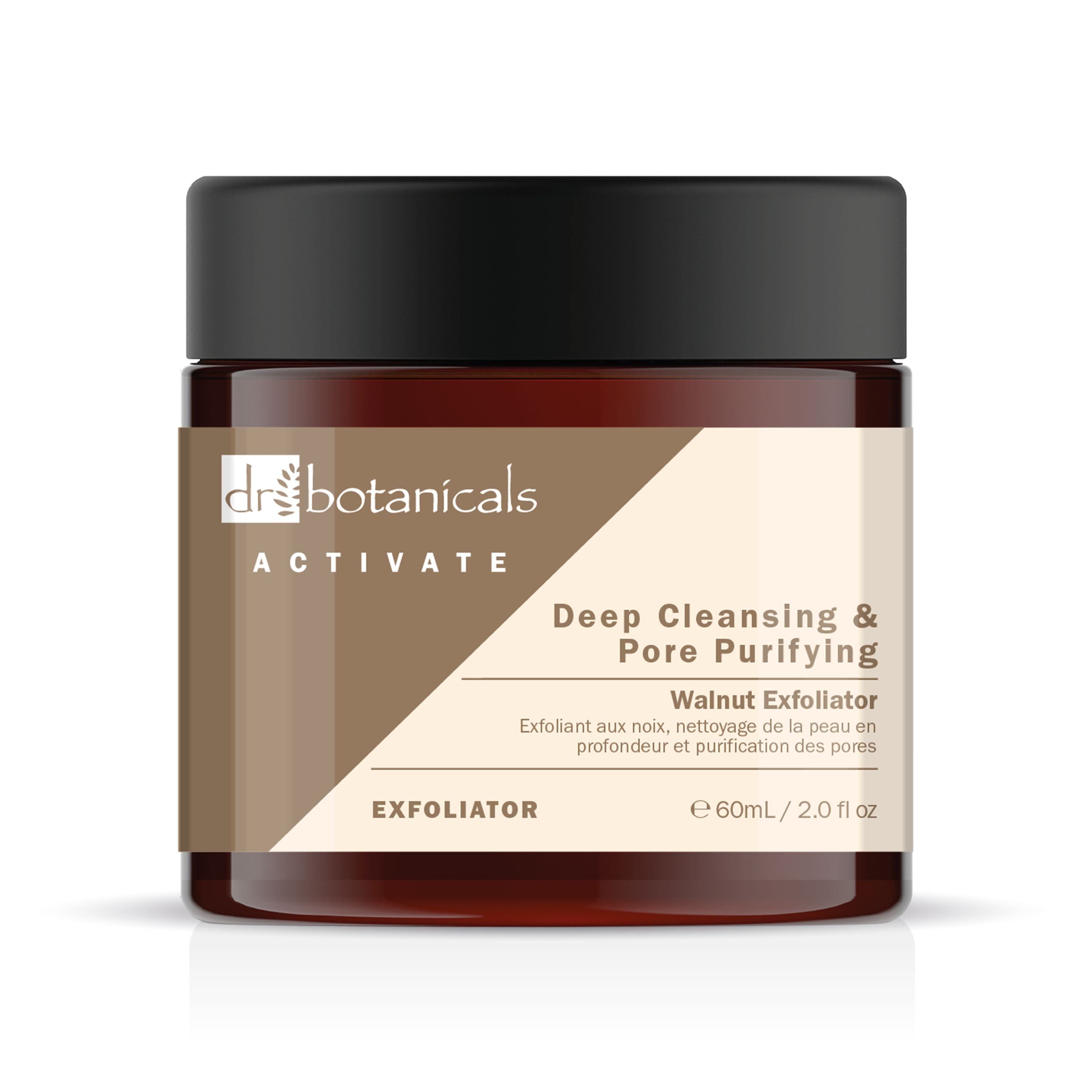 Aktivieren Sie das Tiefenreinigende und Porenverfeinernde Walnuss-Peeling 60 ml Doppelpack