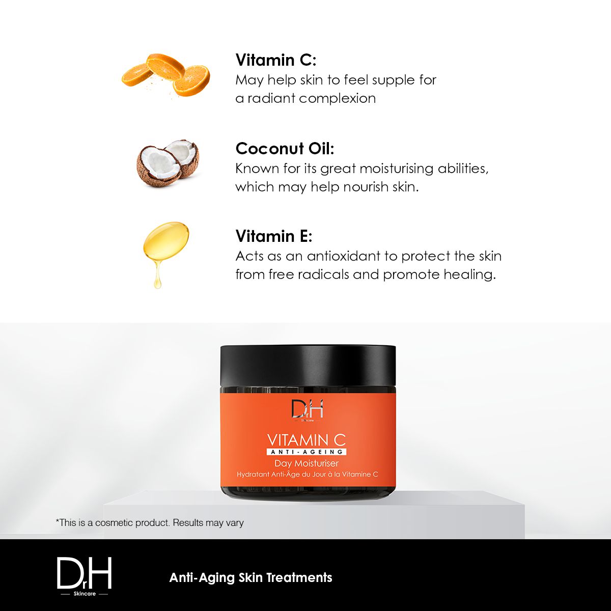 Vitamin C Anti-Ageing Day Moisturiser 60ml - skinChemists