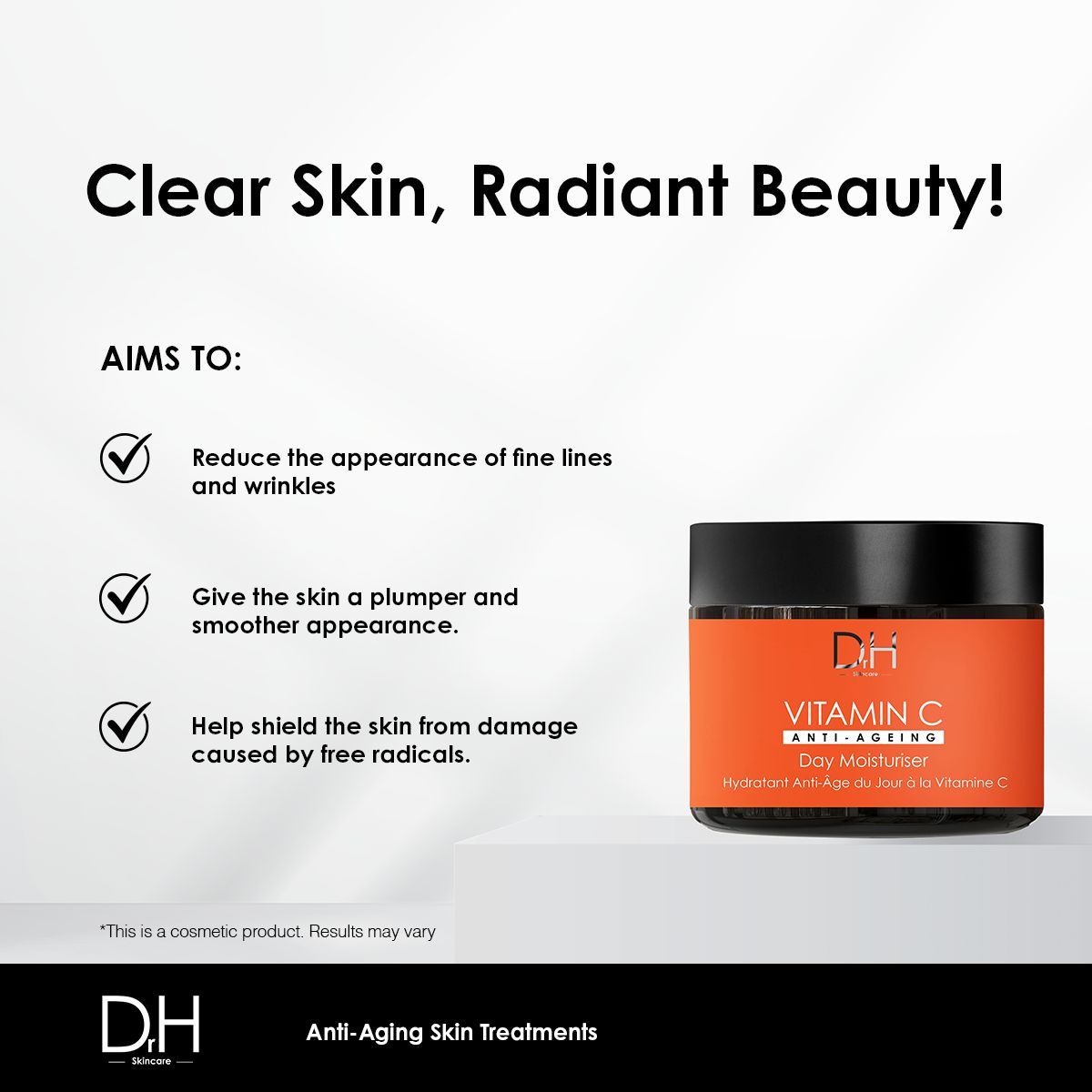 Vitamin C Anti-Ageing Day Moisturiser 60ml - skinChemists