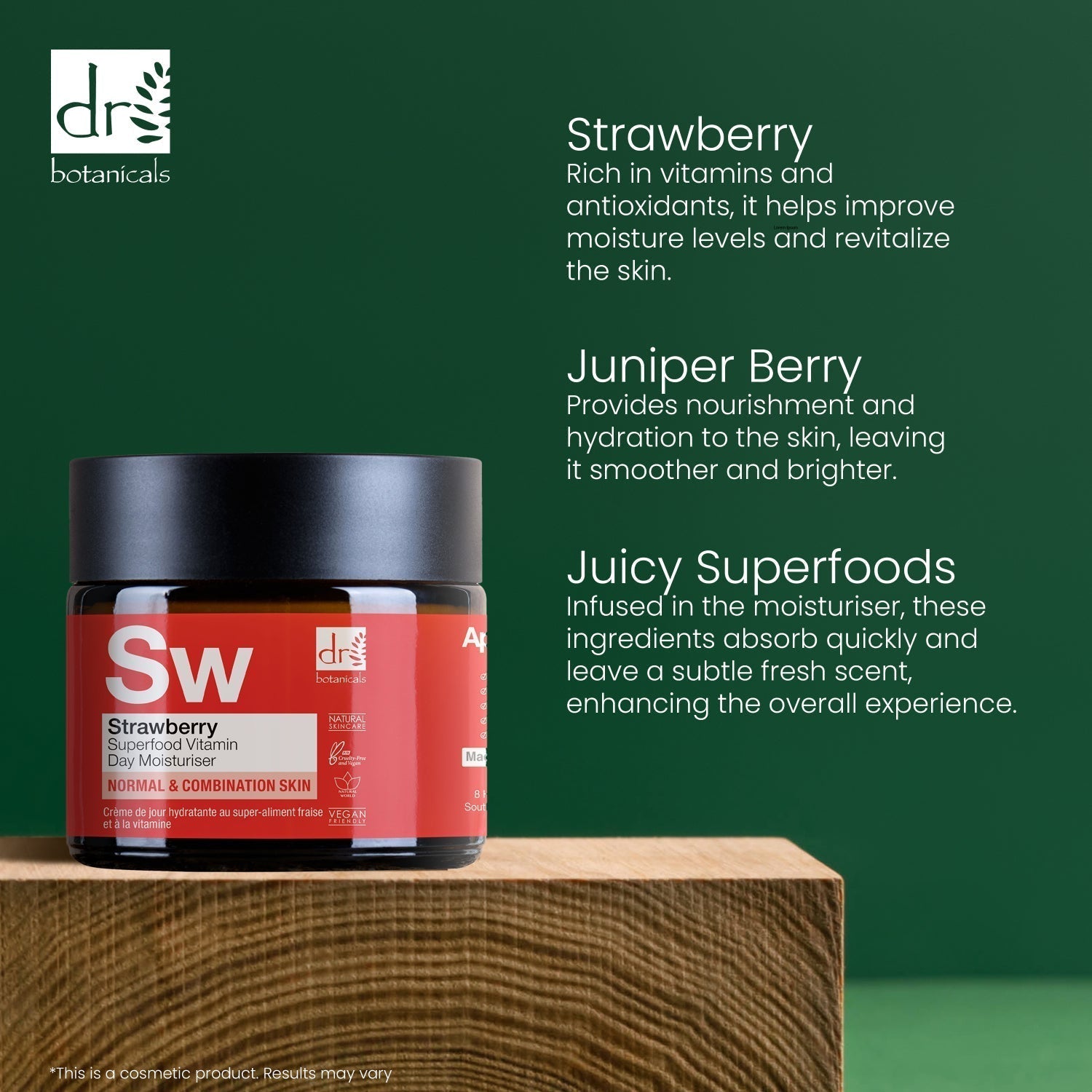 Advanced Strawberry Vitamin C Day Moisturiser 60ml