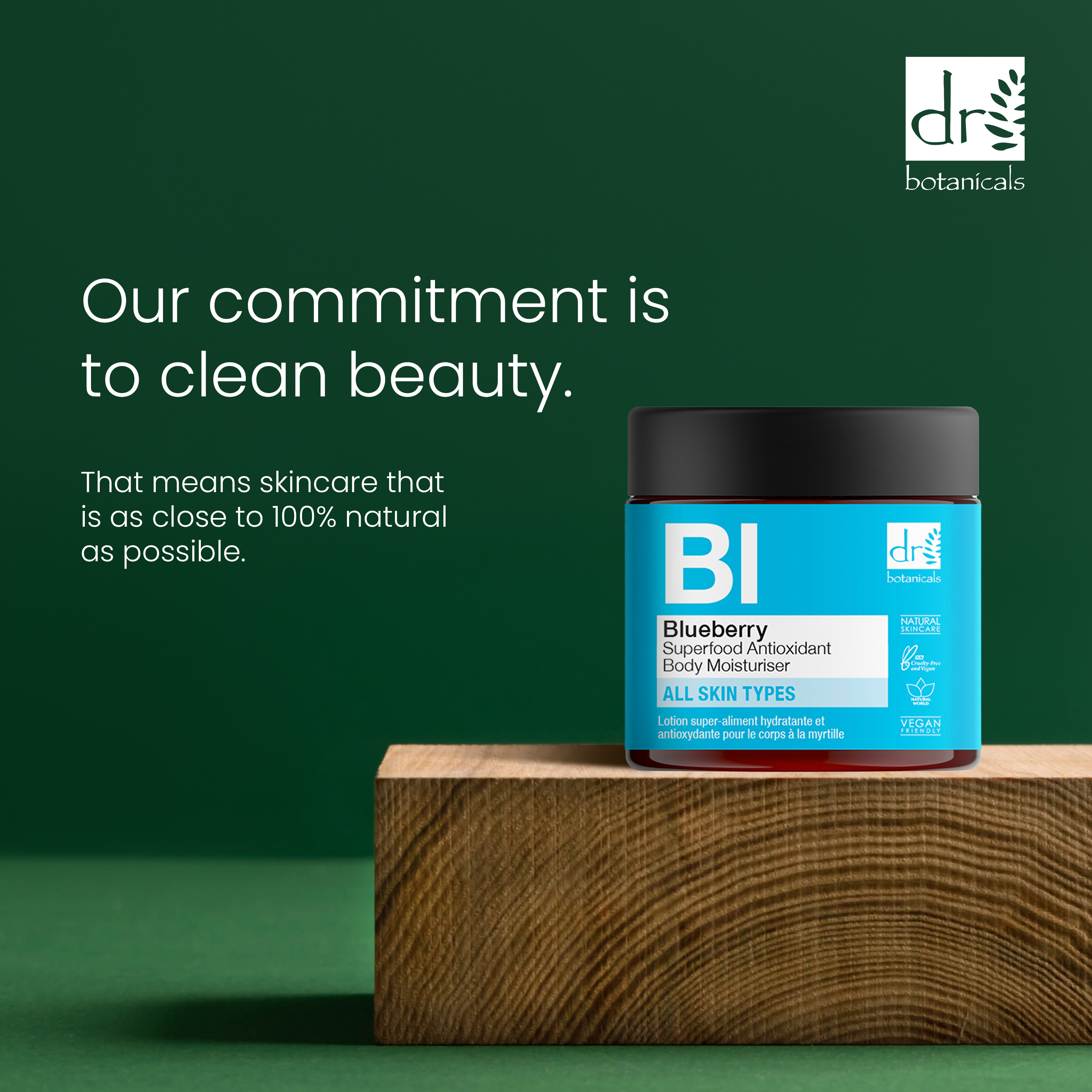 Advanced Blueberry Superfood Antioxidant Body Moisturiser 60ml