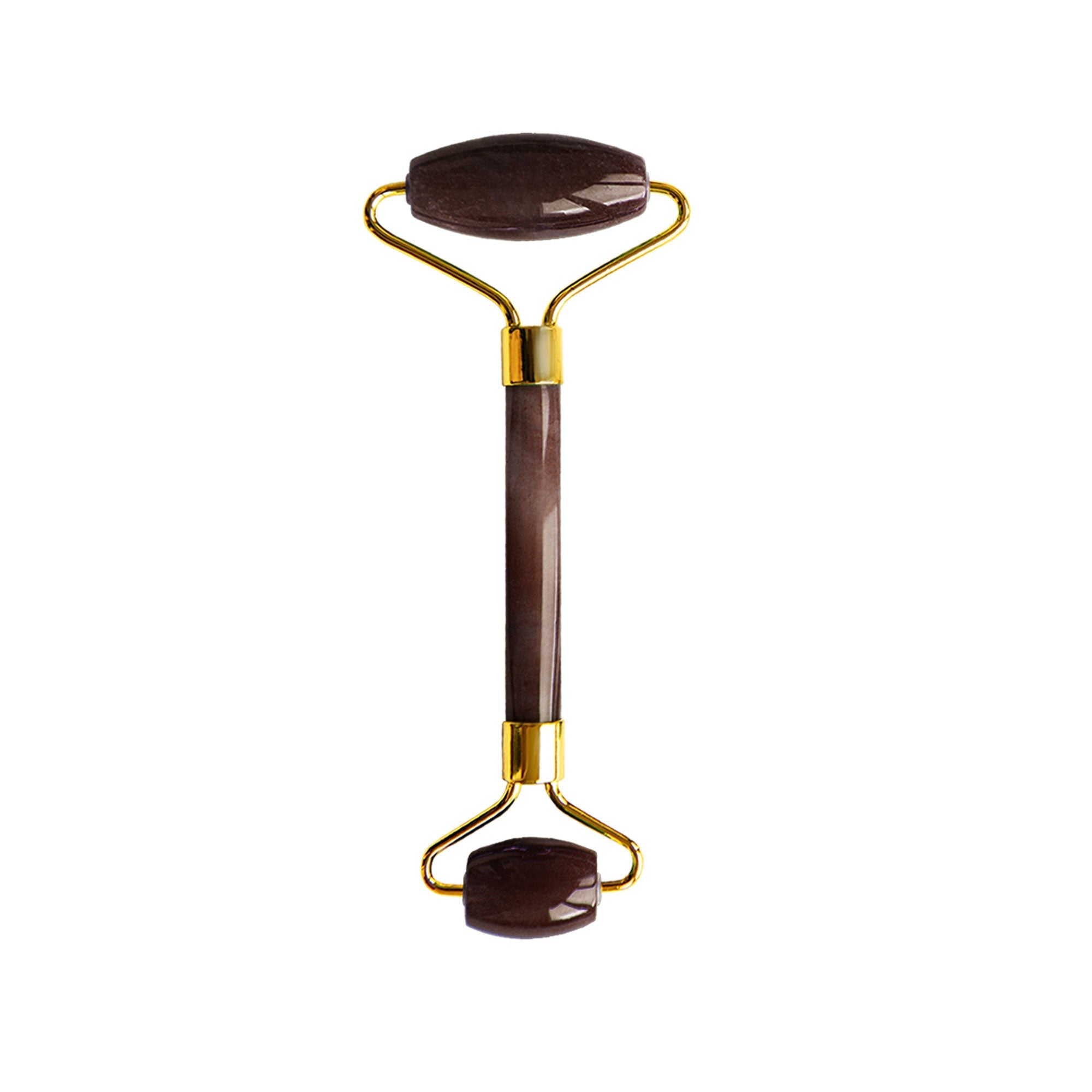 Tiger Eye Harmony & Balancing Facial Roller (Gold Metal Handle)