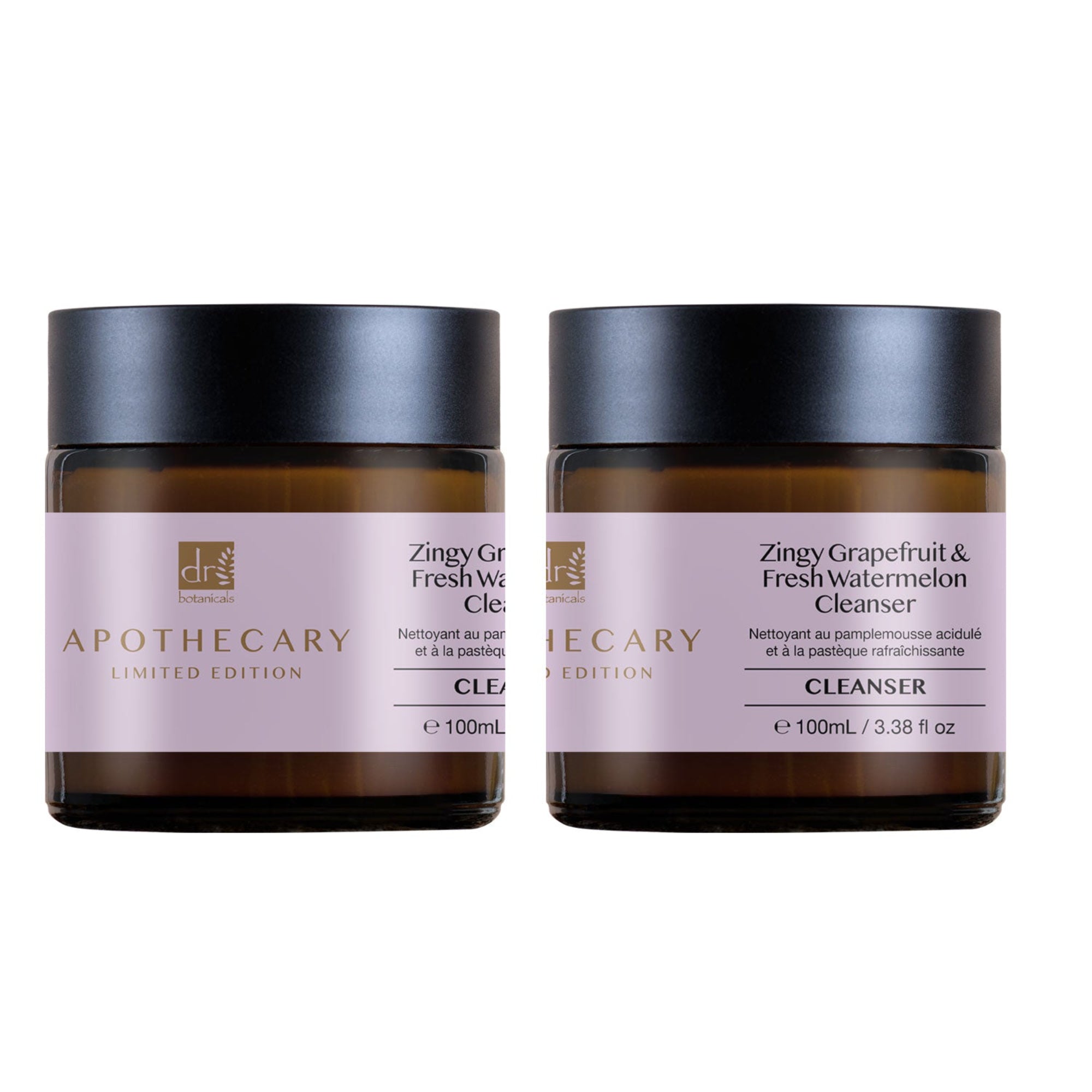 Anti-Aging-Reinigungsgel mit spritziger Grapefruit und frischer Wassermelone, 100 ml x 2