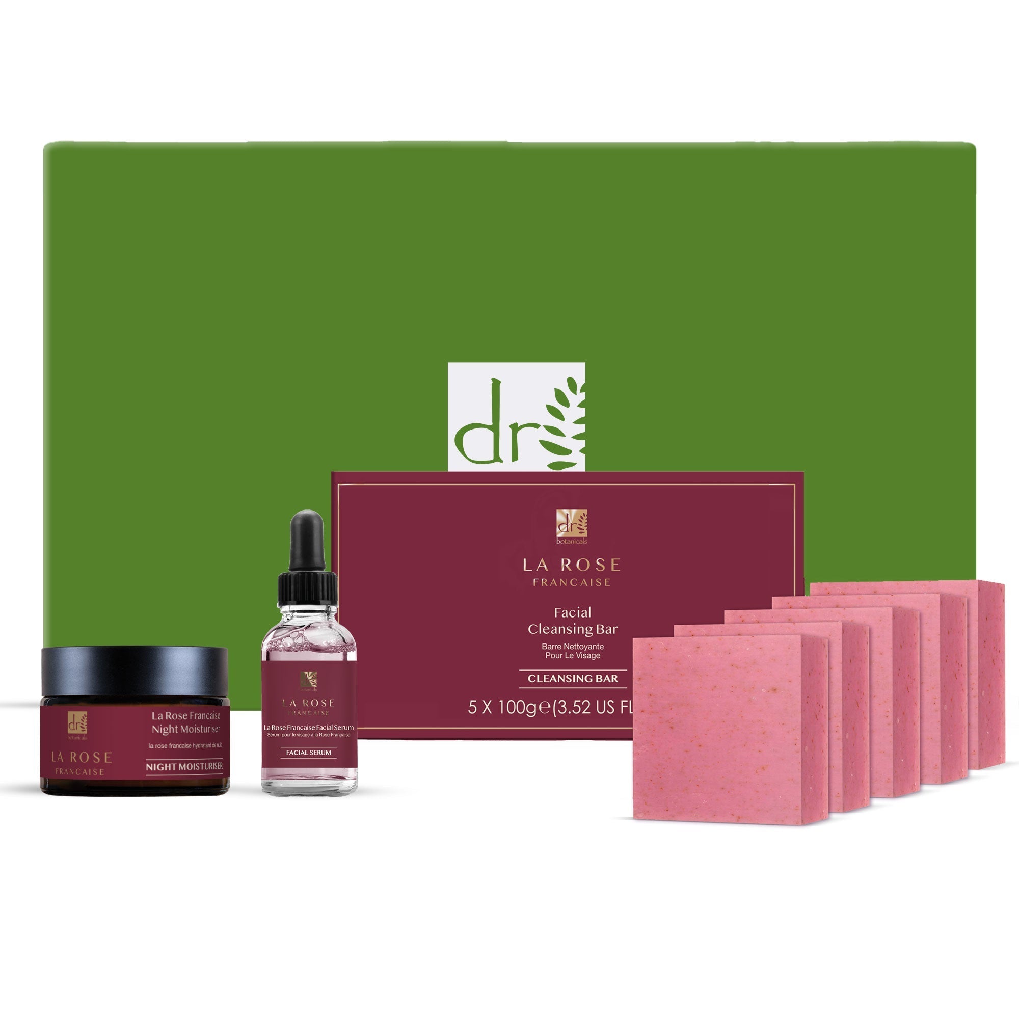 Anti-Ageing La Rose Française Evening Skincare Gift Set