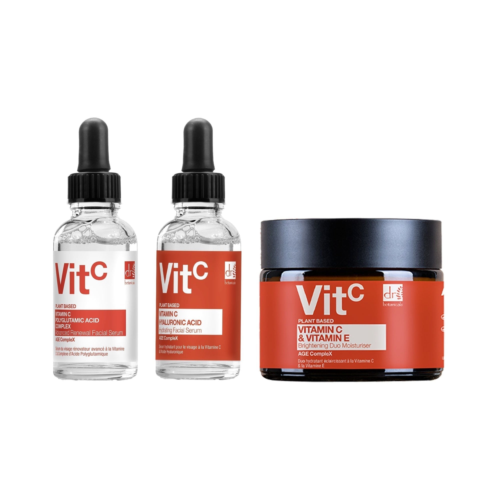 Anti-Aging Vitamin C Duo Feuchtigkeitscreme und Gesichtsserum