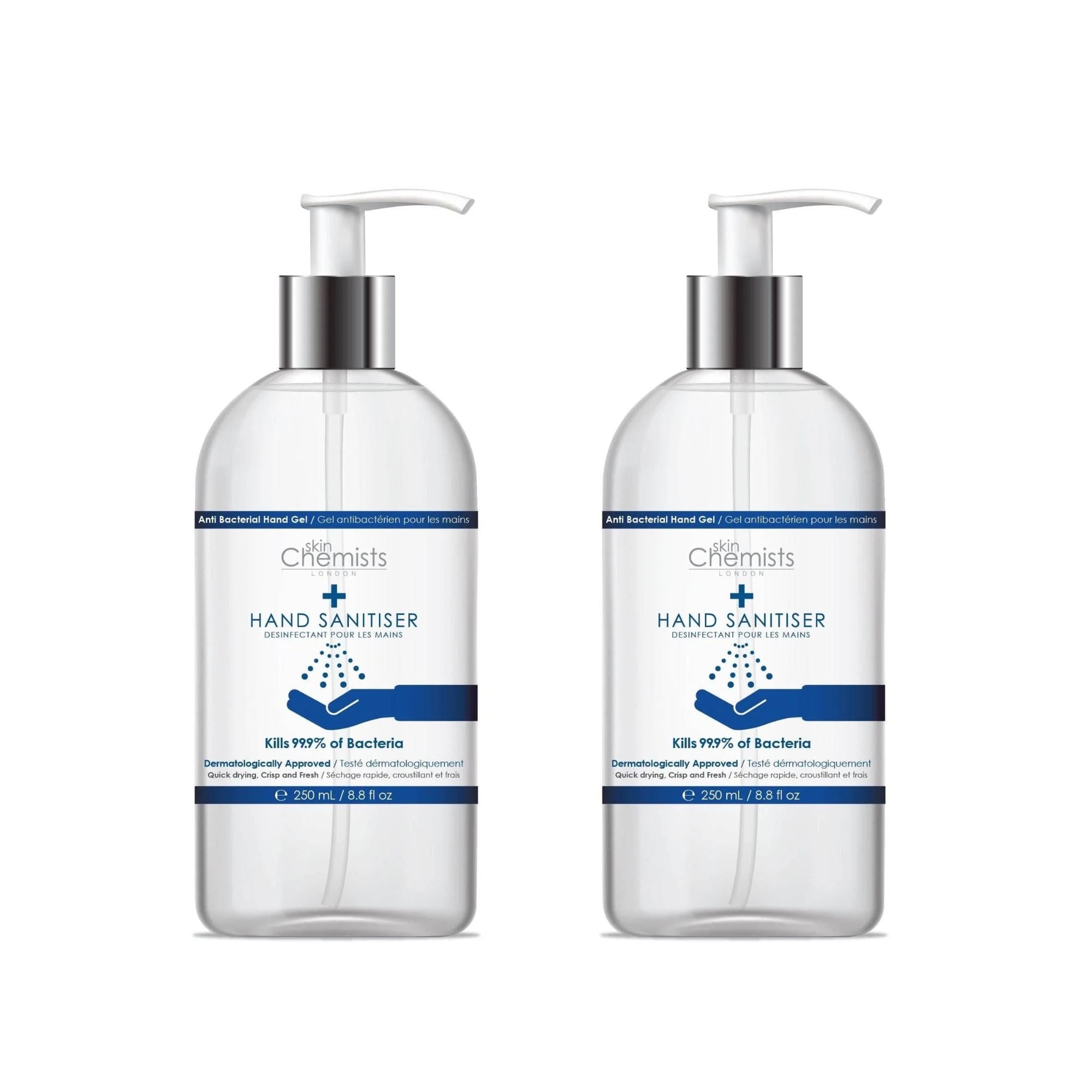 Hand Sanitiser 250ml Twin Value Savings Pack