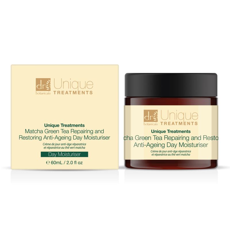 Unique Treatments Matcha Green Tea Repairing And Restoring Anti-Ageing Day Moisturiser 60ml - skinChemists