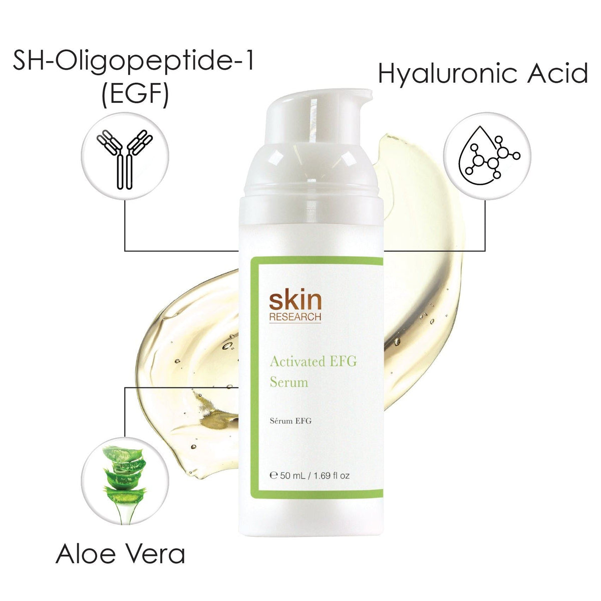 K3 Skin Research EGF Day & Night Moisturiser, Facial Serum - skinChemists