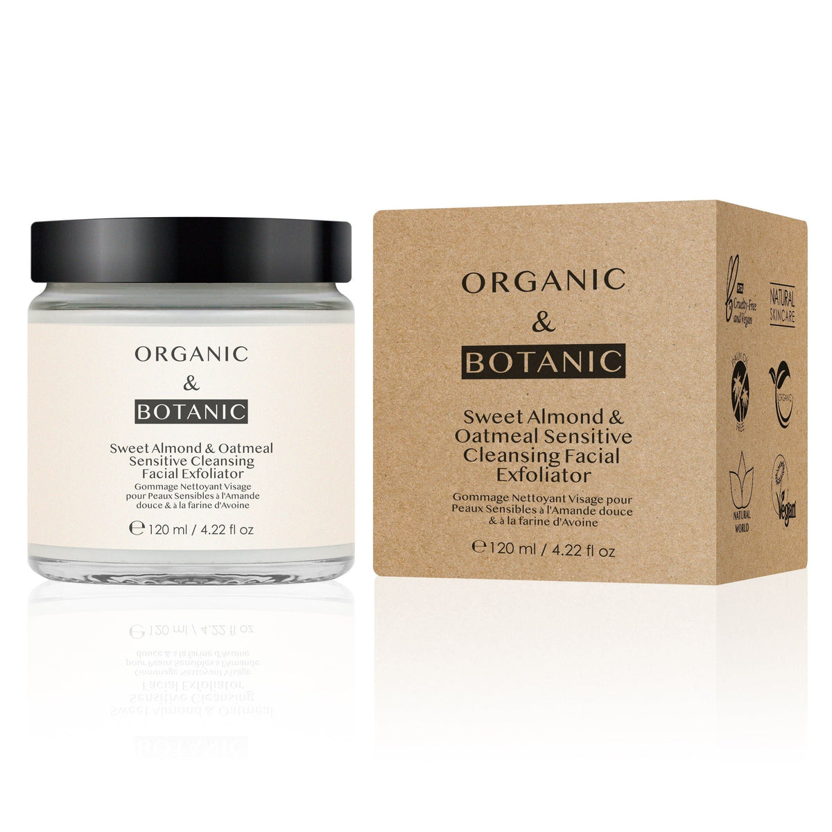K3 Cleansing and Exfoliating kit - Mint lip scrub.  Sweet Almond gentle Facial Exfolaitor + Toning liquid Cleanser - skinChemists