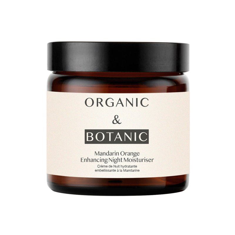 Mandarin Orange Night Moisturizer with Bakuchiol & Vitamin C - 60ml - Revitalizing & Hydrating for Firmer, Brighter, & Younger-Looking Skin - skinChemists