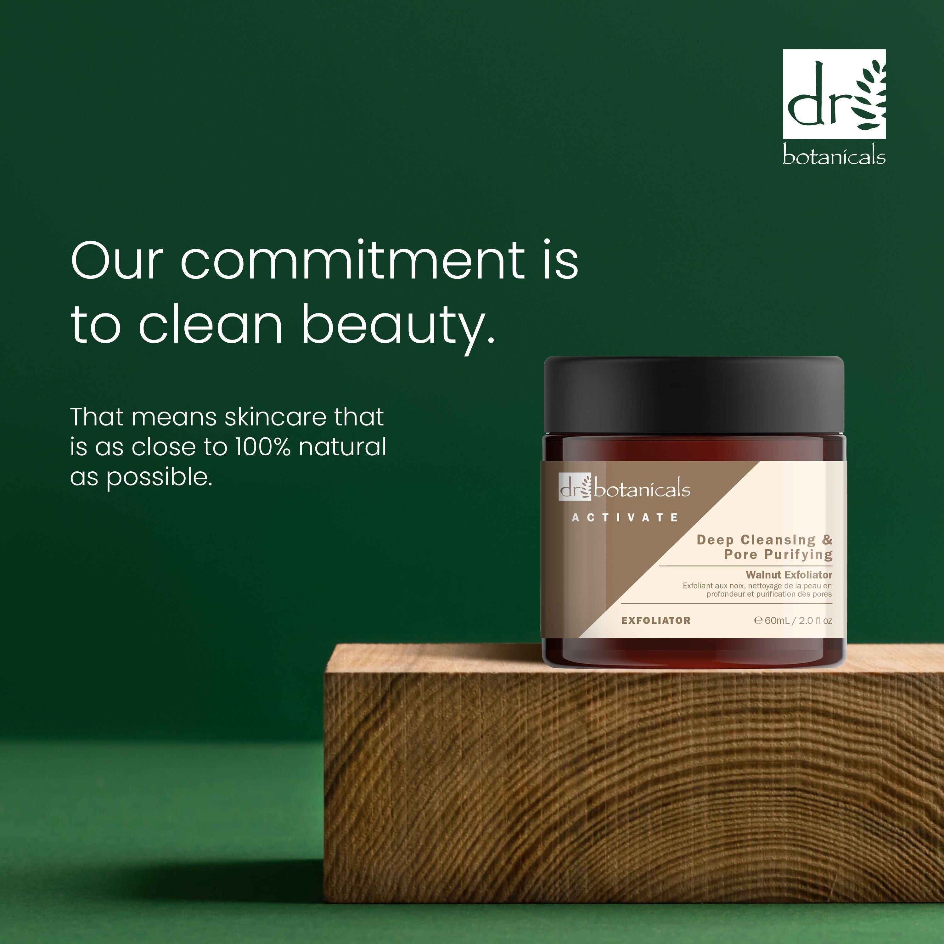 Aktivieren Sie das Tiefenreinigende und Porenverfeinernde Walnuss-Peeling 60 ml Doppelpack