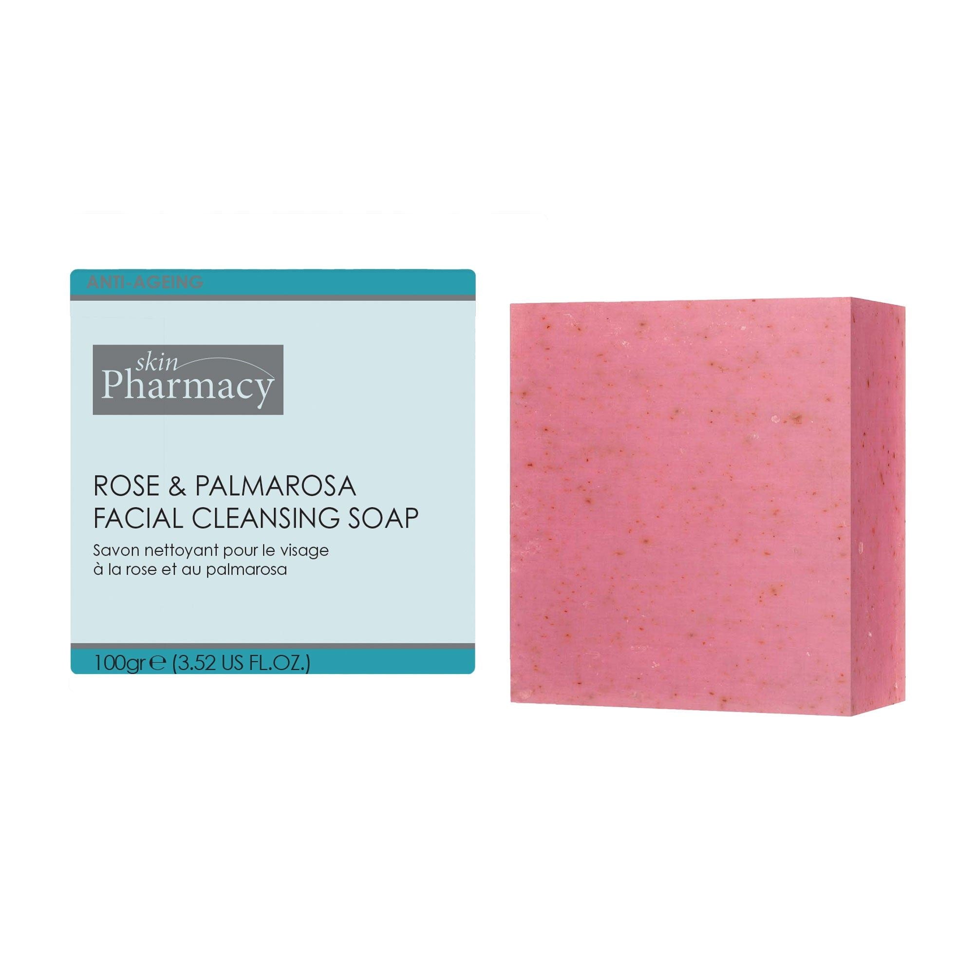 Rose Facial Cleansing Soap 100g Twin Value Savings Pack