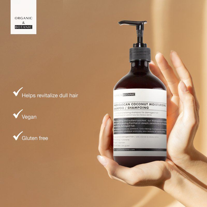 Madagascan Coconut Moisturising Shampoo 500ml - skinChemists