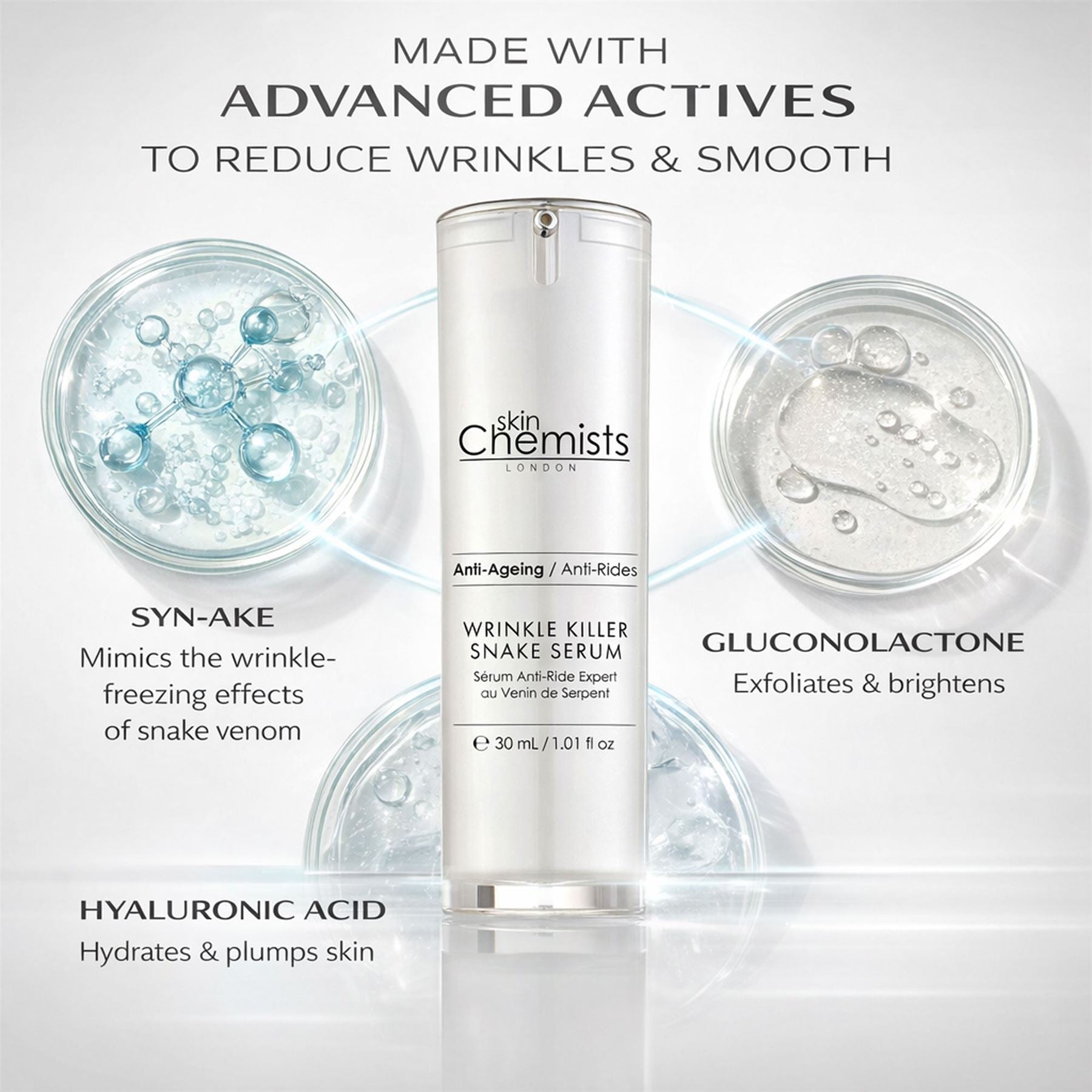 Wrinkle Killer Anti-Ageing Snake Serum 30ml