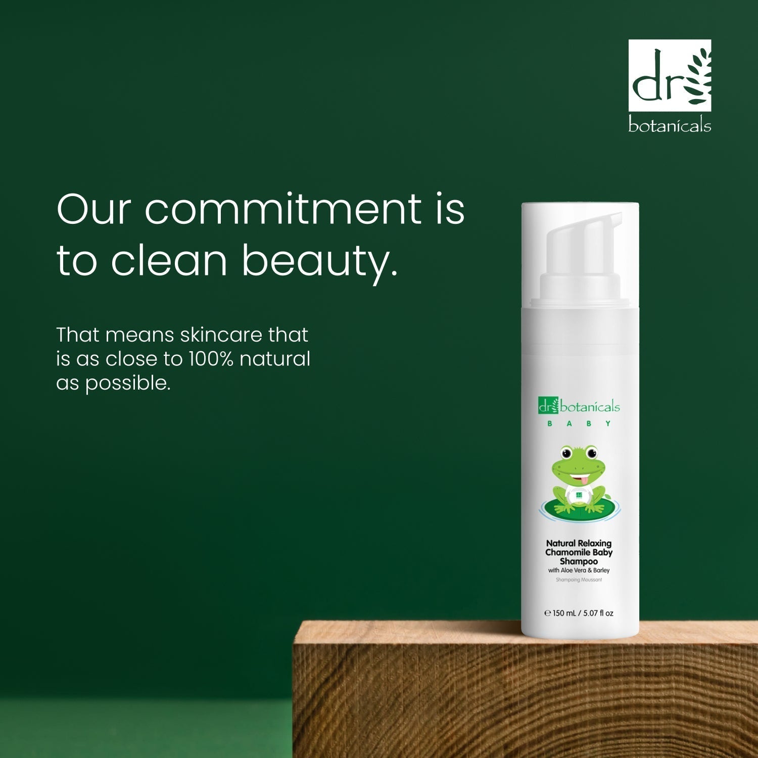 Natürliches, entspannendes Kamillen-Babyshampoo 150 ml