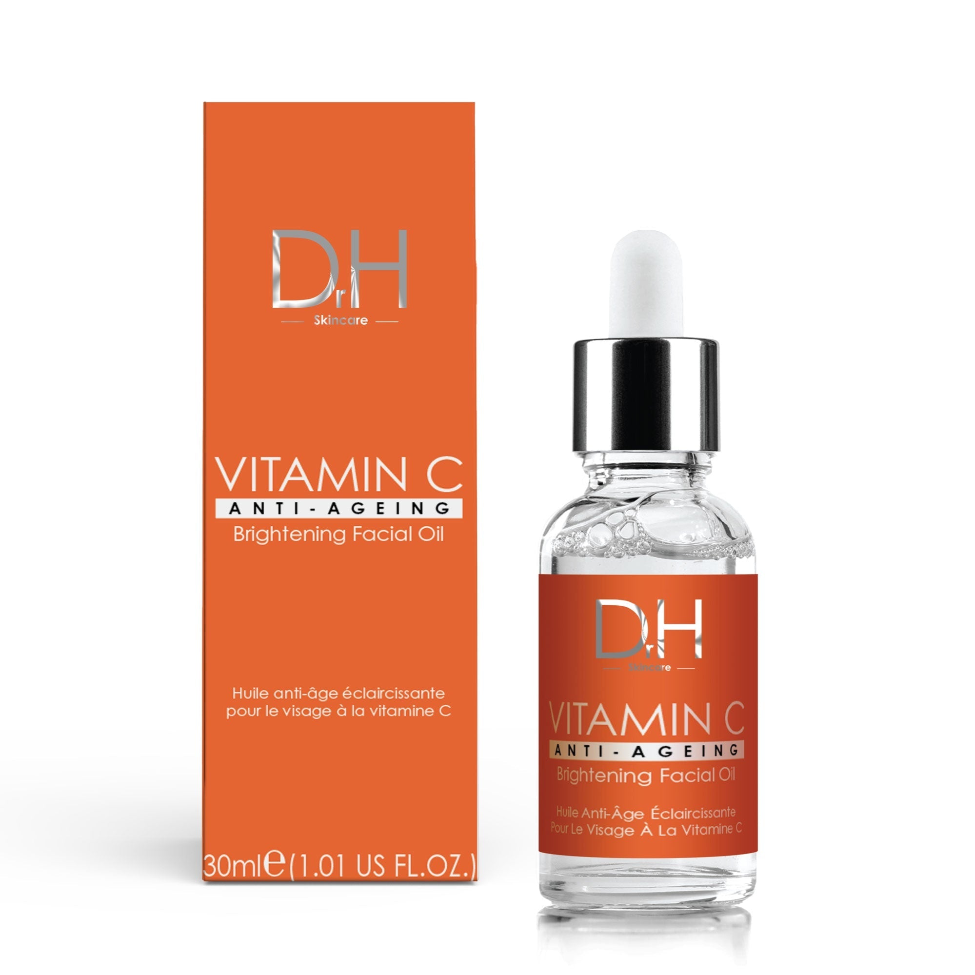 Vitamin C Aufhellendes Gesichtsöl, 2 x 30 ml, Doppelpackung