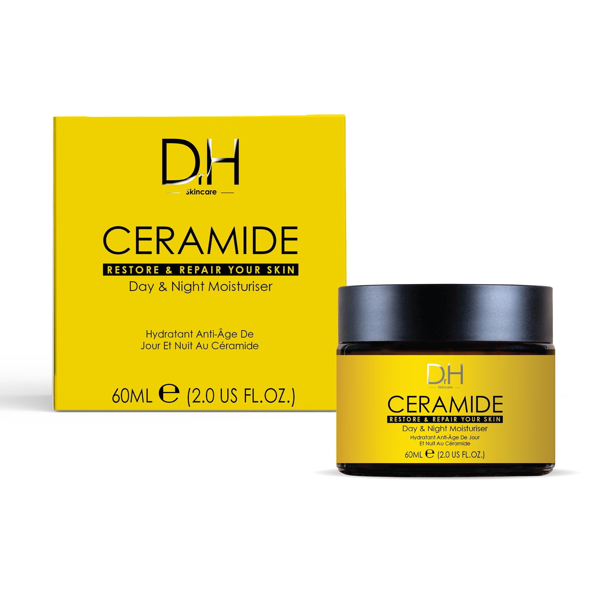 Dr H Ceramide Day & Night Moisturiser 60ml