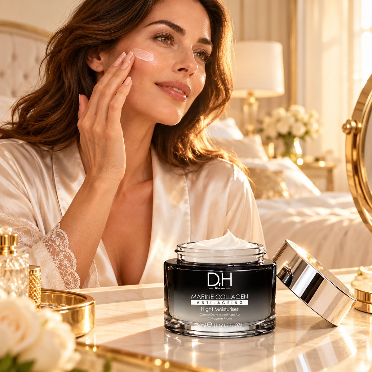 Crema hidratante de día de colágeno marino 50ml