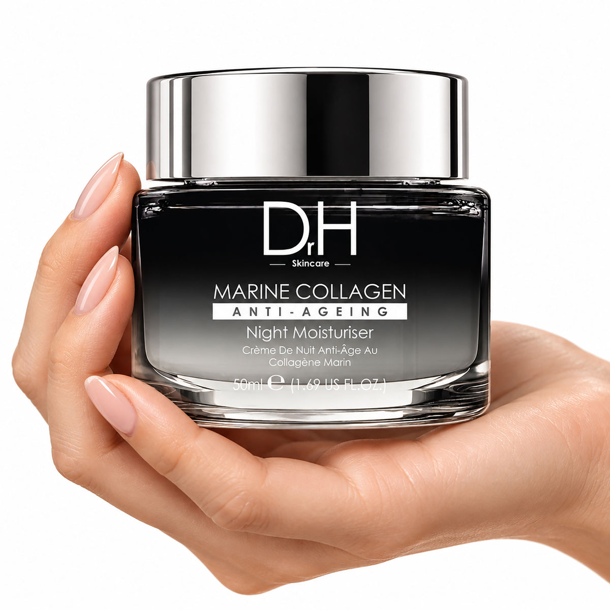 Crema hidratante de día de colágeno marino 50ml