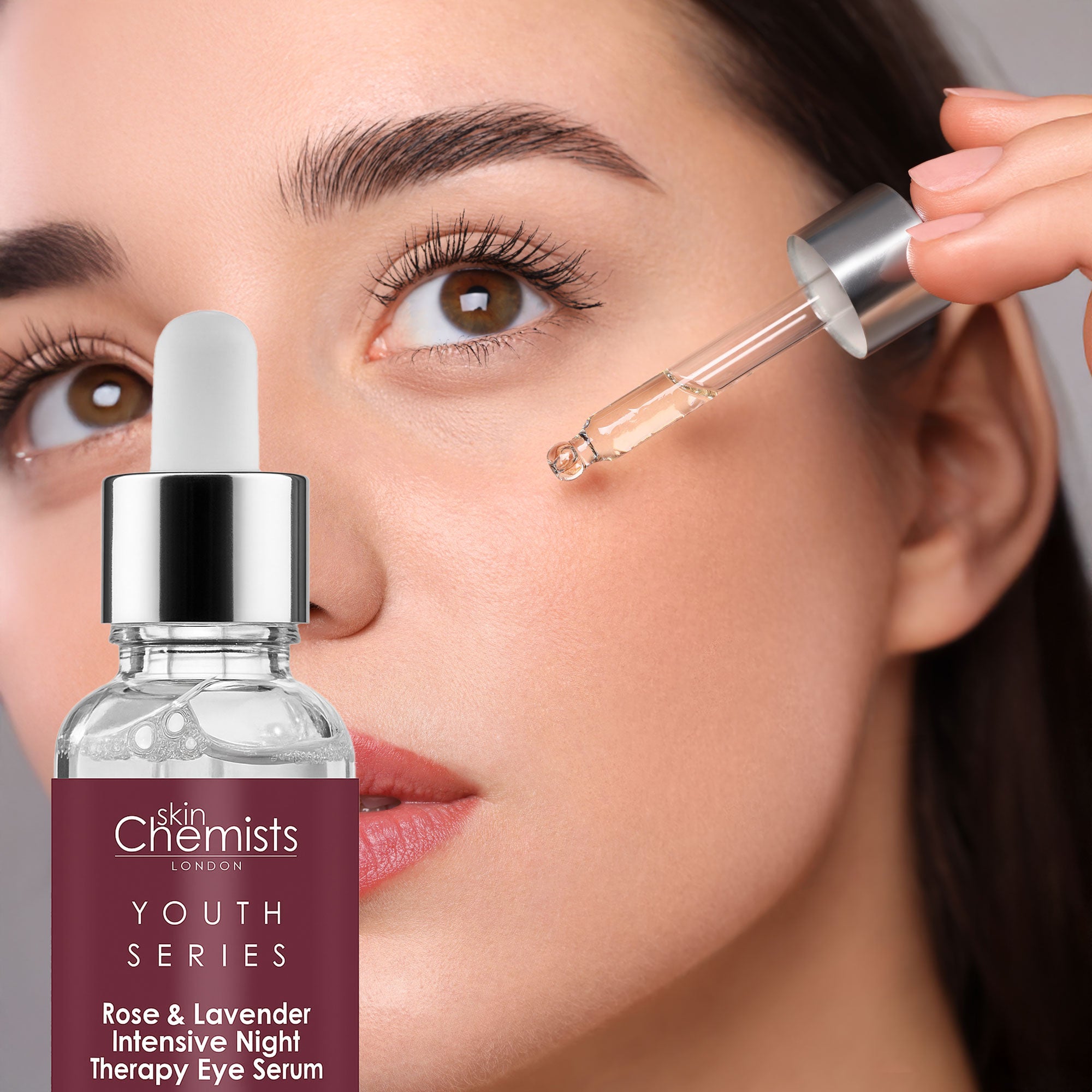 Youth Series Rose & Lavender Intensive Night Therapy Eye Serum 15ml