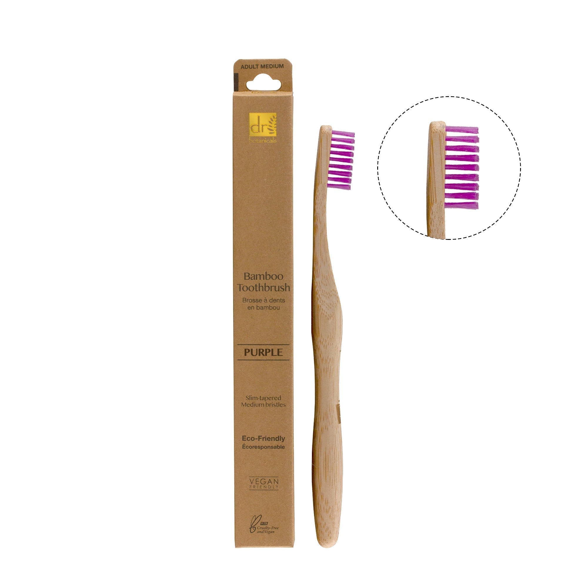 Pastel Bamboo Toothbrush Kit
