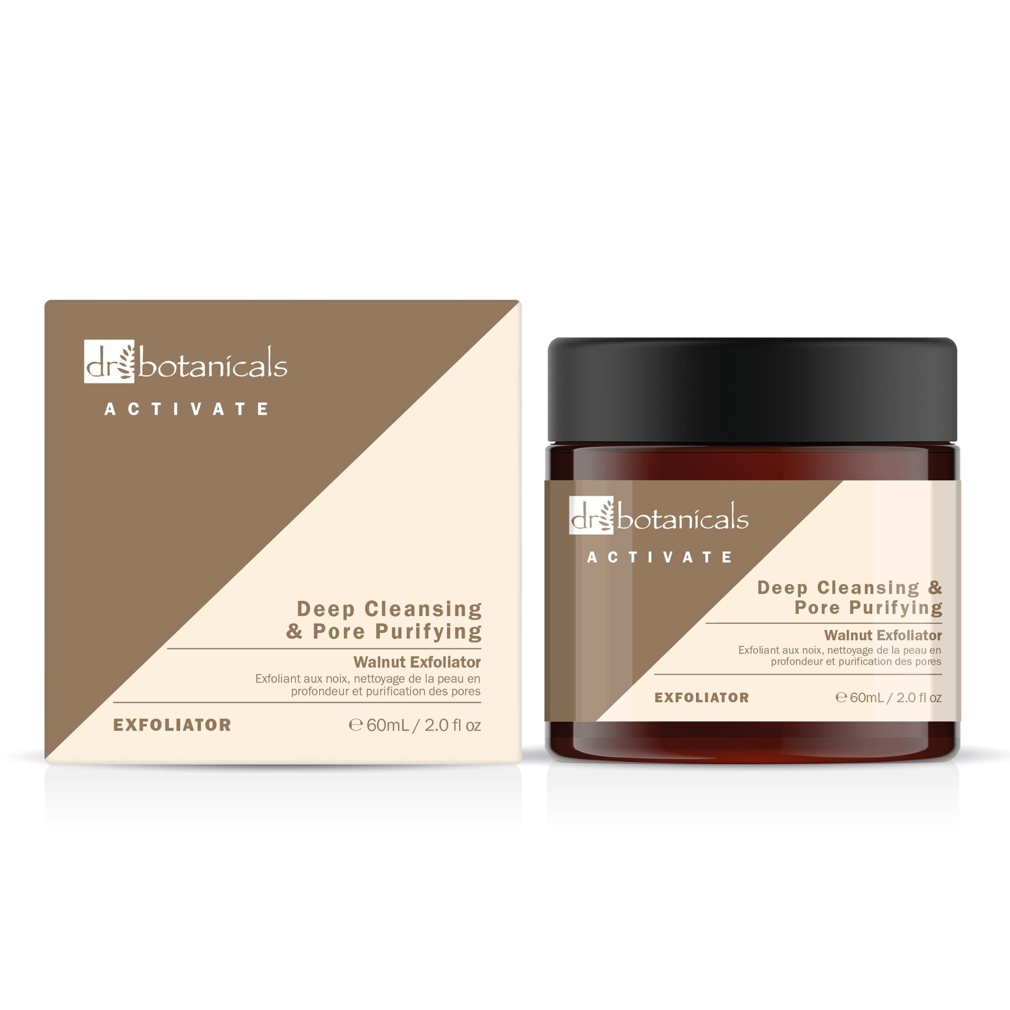 Activate Deep Cleansing & Pore Purifying Walnut Exfoliator 60ml Twin Value Savings Pack