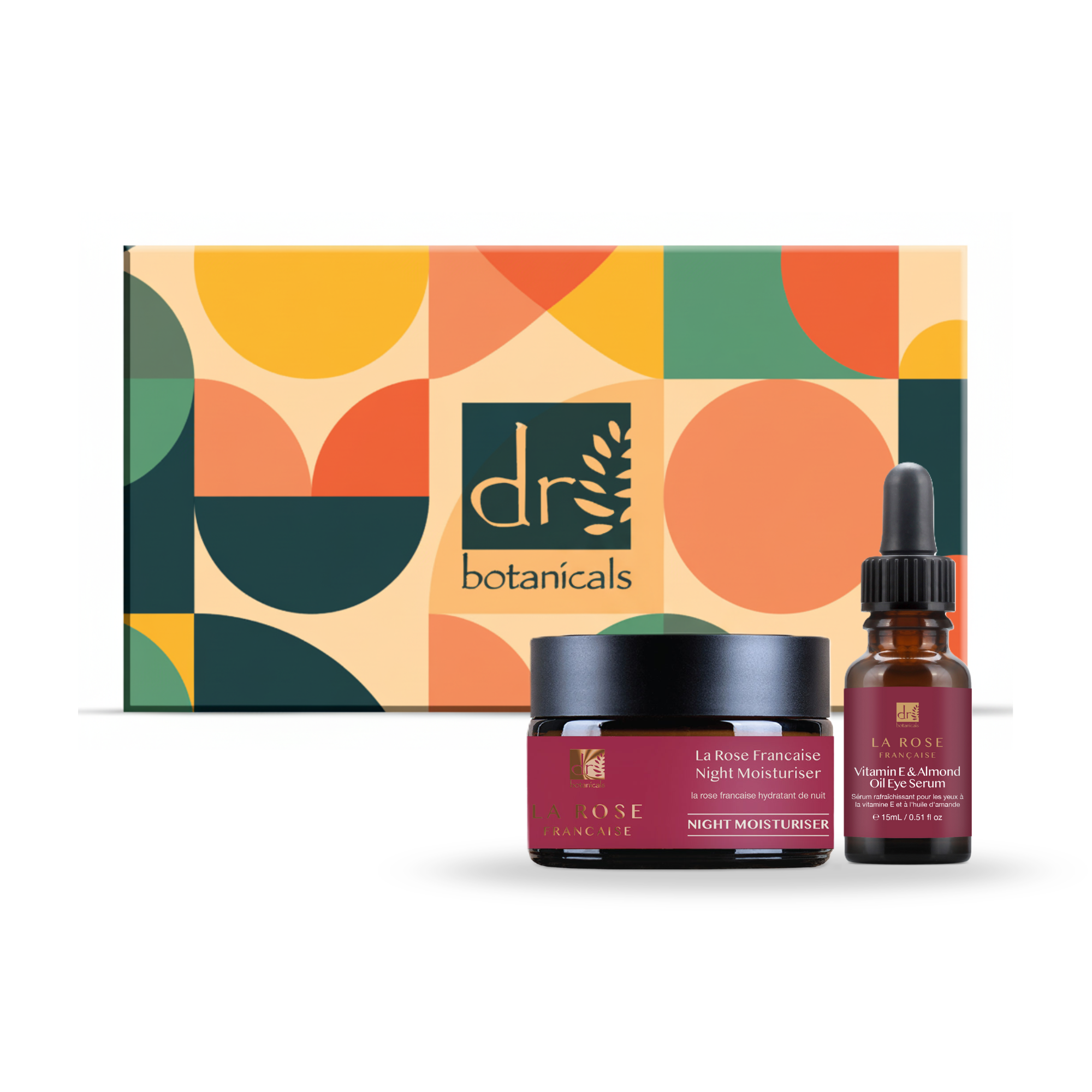 "La Rose Française Night Moisturiser & Eye Serum Kit "