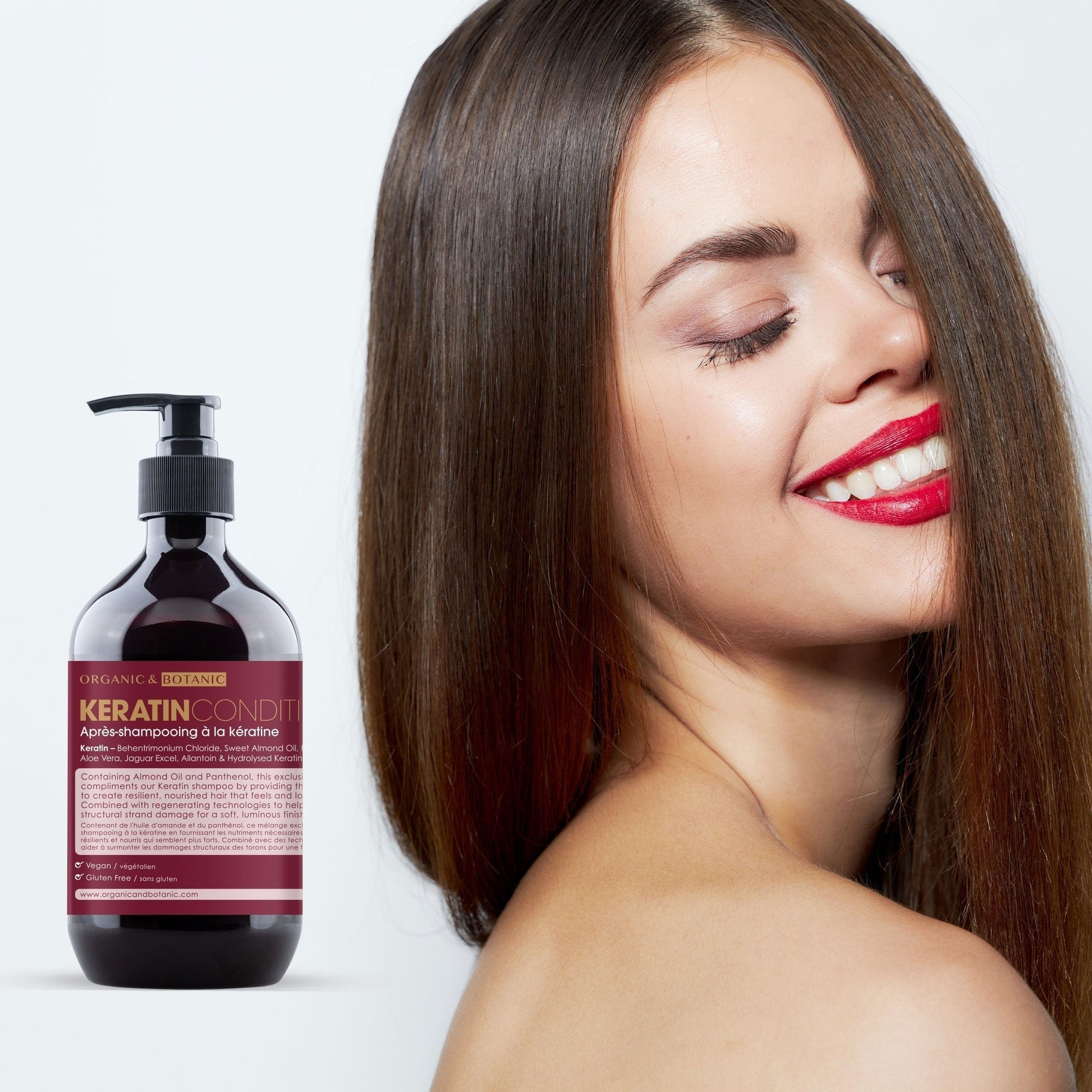 Keratin Shampoo + Conditioner Set