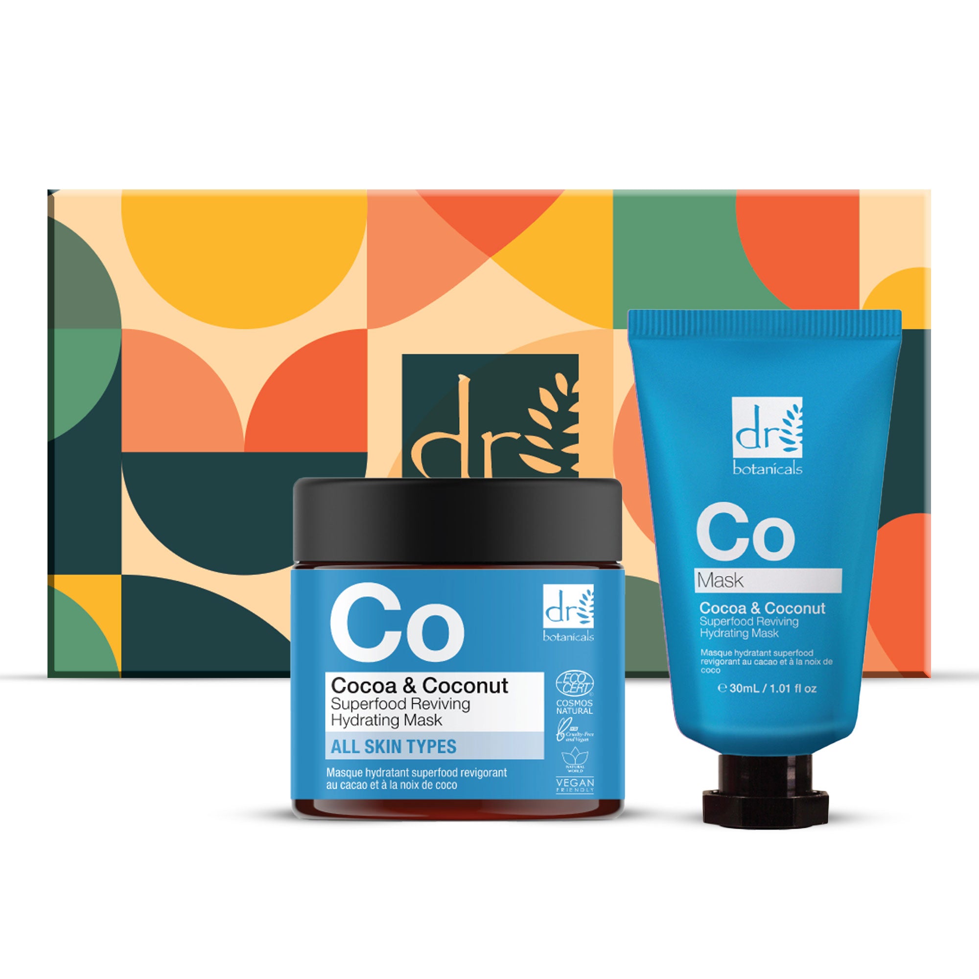 Cocoa & Coconut Superfood Reviving Hydrating Mask Duo