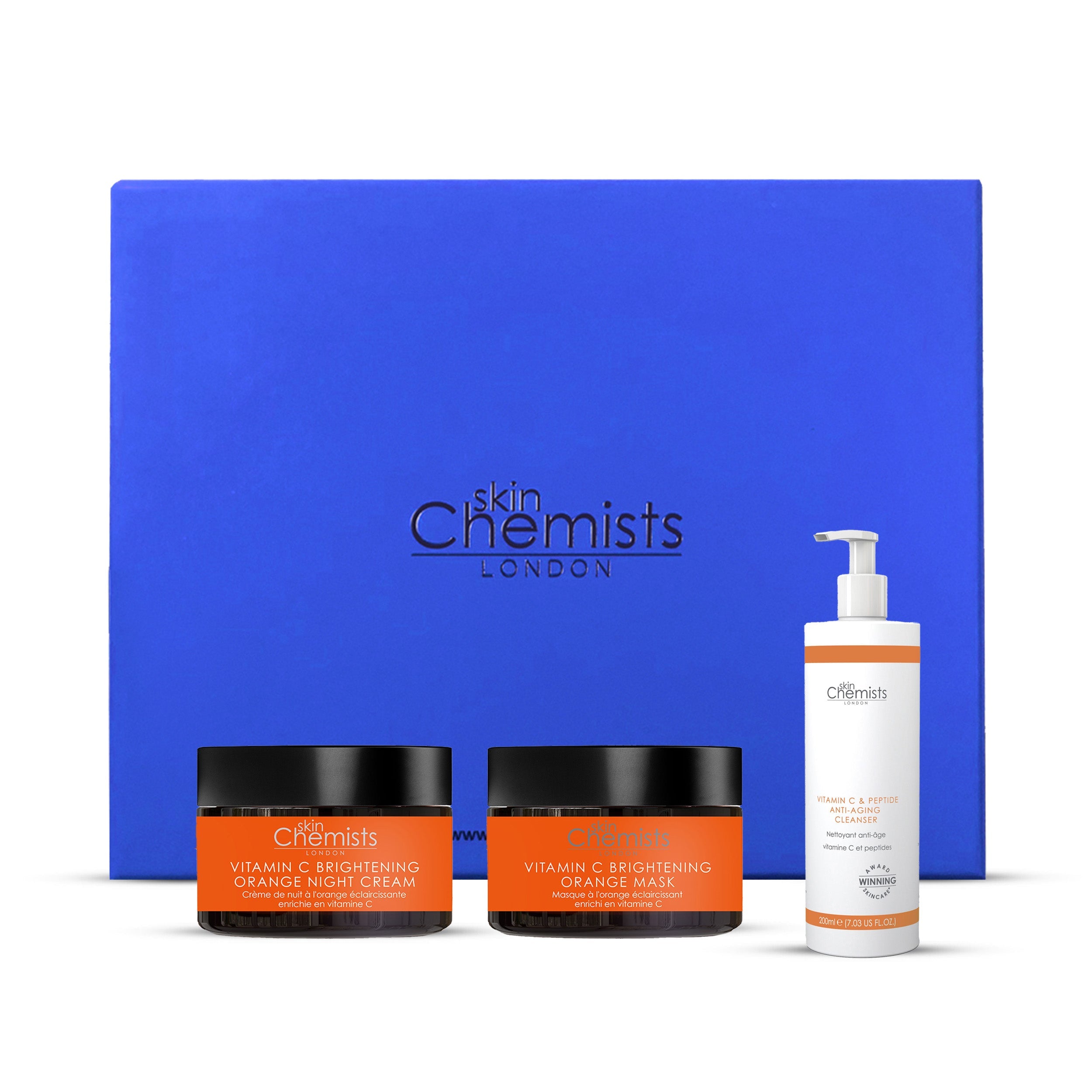 SC Vitamin C Night Cream, Cleanser and Mask