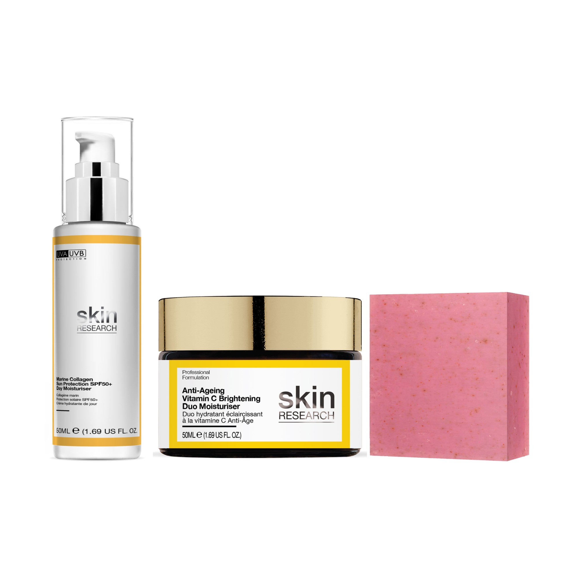 Skin Research Daily Sun & Glow Set