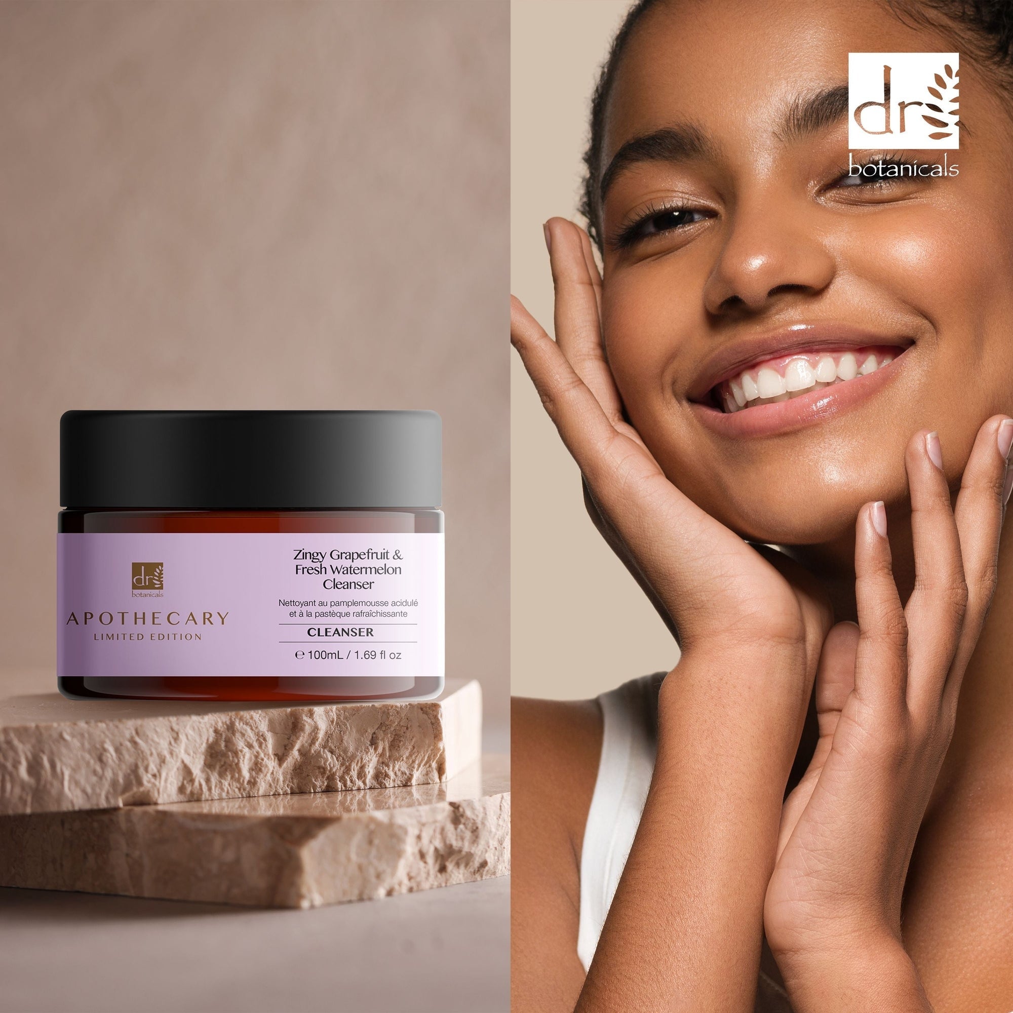 Anti-Aging-Reinigungsgel mit spritziger Grapefruit und frischer Wassermelone, 100 ml x 2