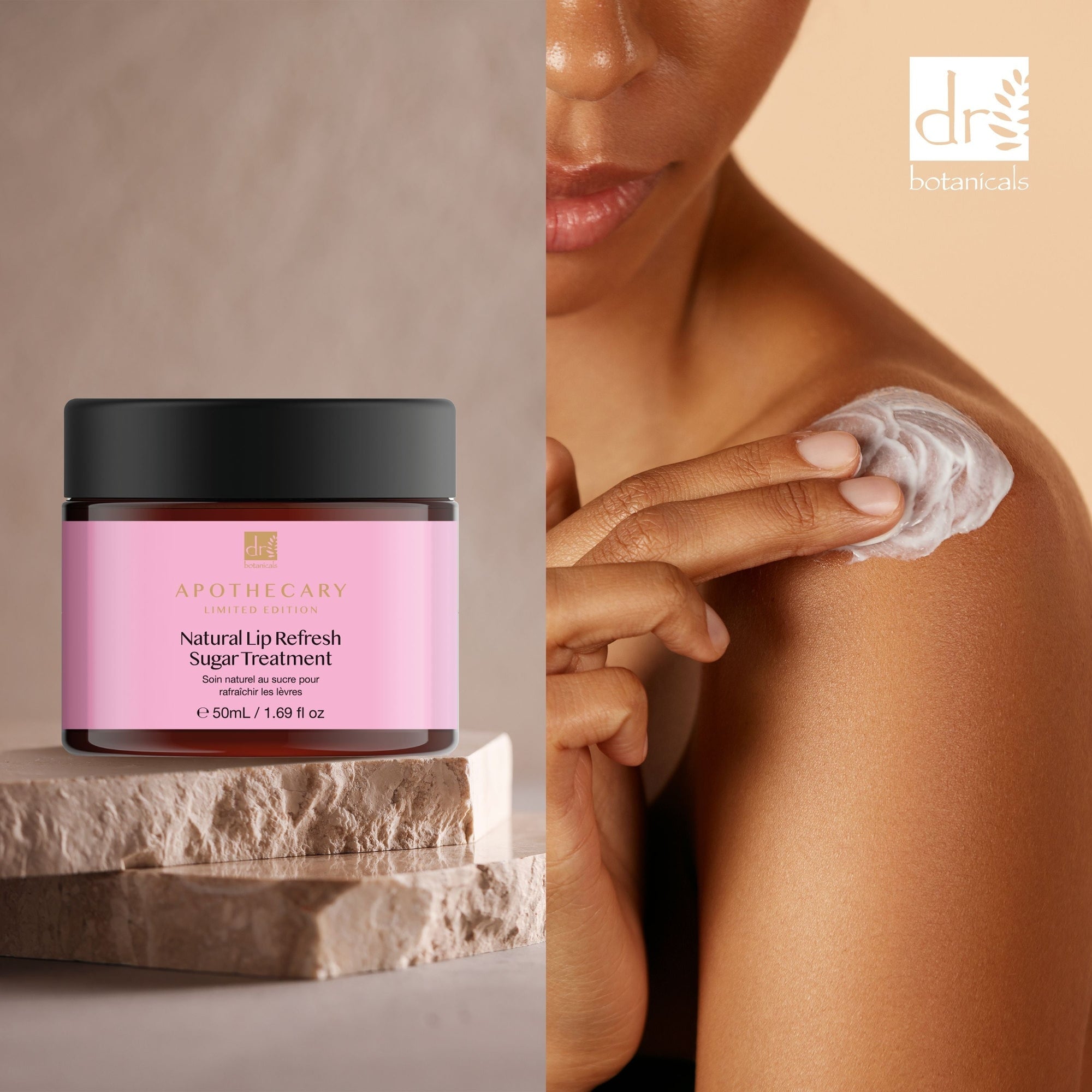 Natural Lip Refresh Sugar Treatment 50ml Twin Value Savings Pack